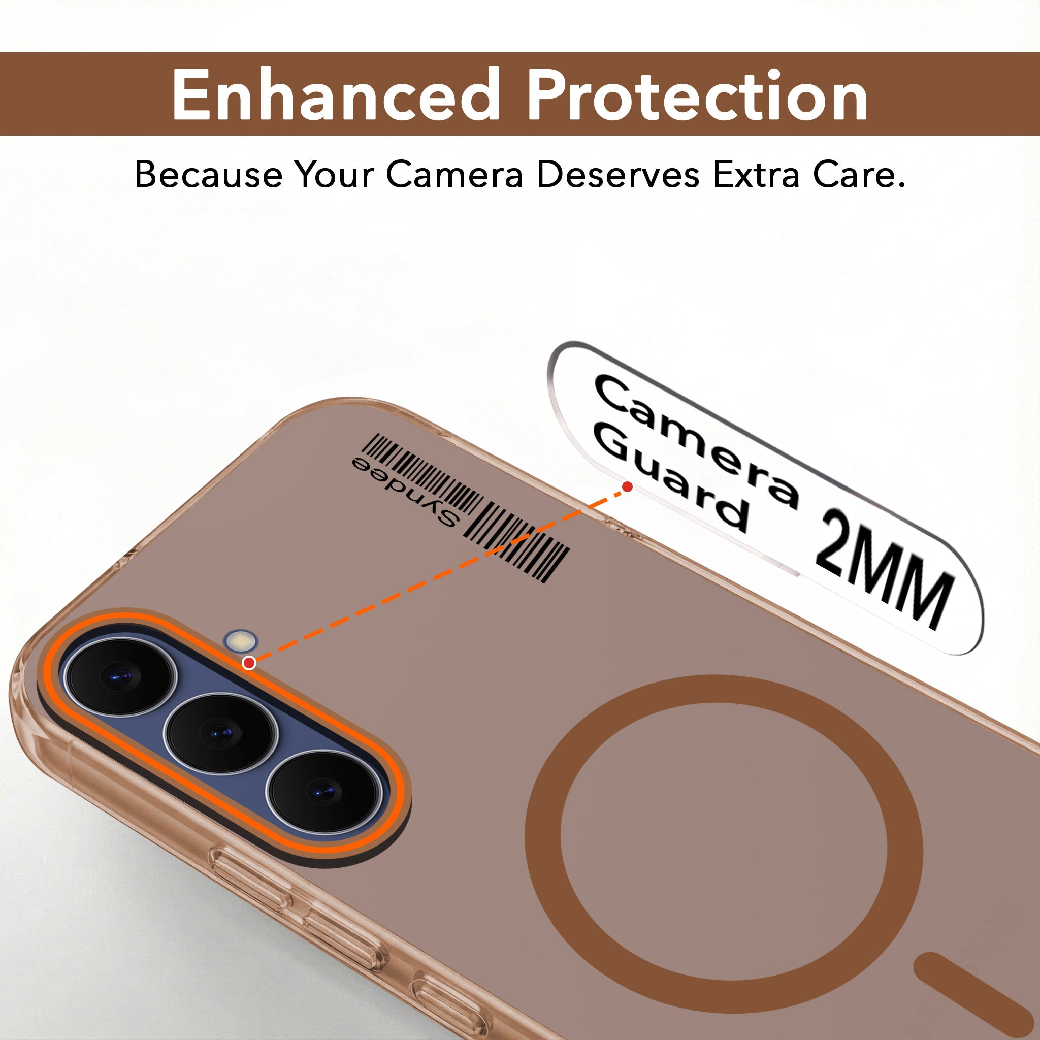 For Samsung Galaxy S25 FE Back Cover Case (Soft Touch | Camera Bump Protection | MagSafe Compatible | Matte Finish)