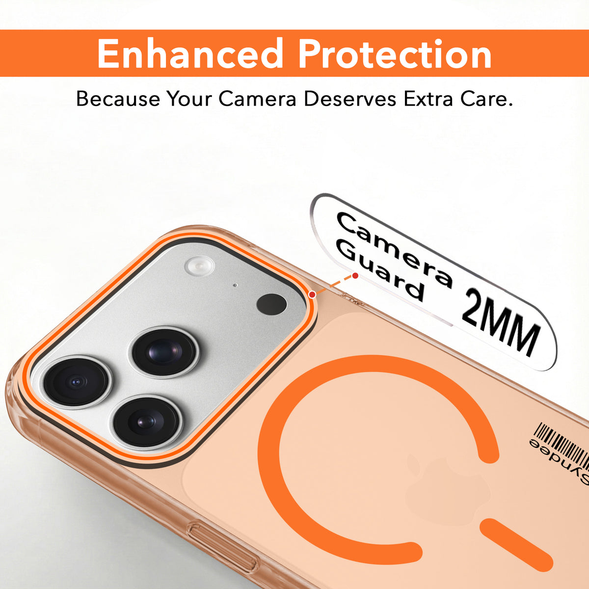 For iPhone 17 Pro | iPhone 18 Pro Back Cover Case (Soft Touch | Camera Bump Protection | MagSafe Compatible | Matte Finish)