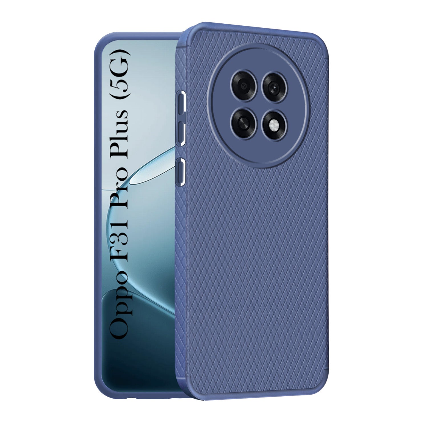 For Oppo F31 Pro Plus Back Cover Case Liquid Silicone (Camera Protection | Side Grip Texture | Soft and Flexible)