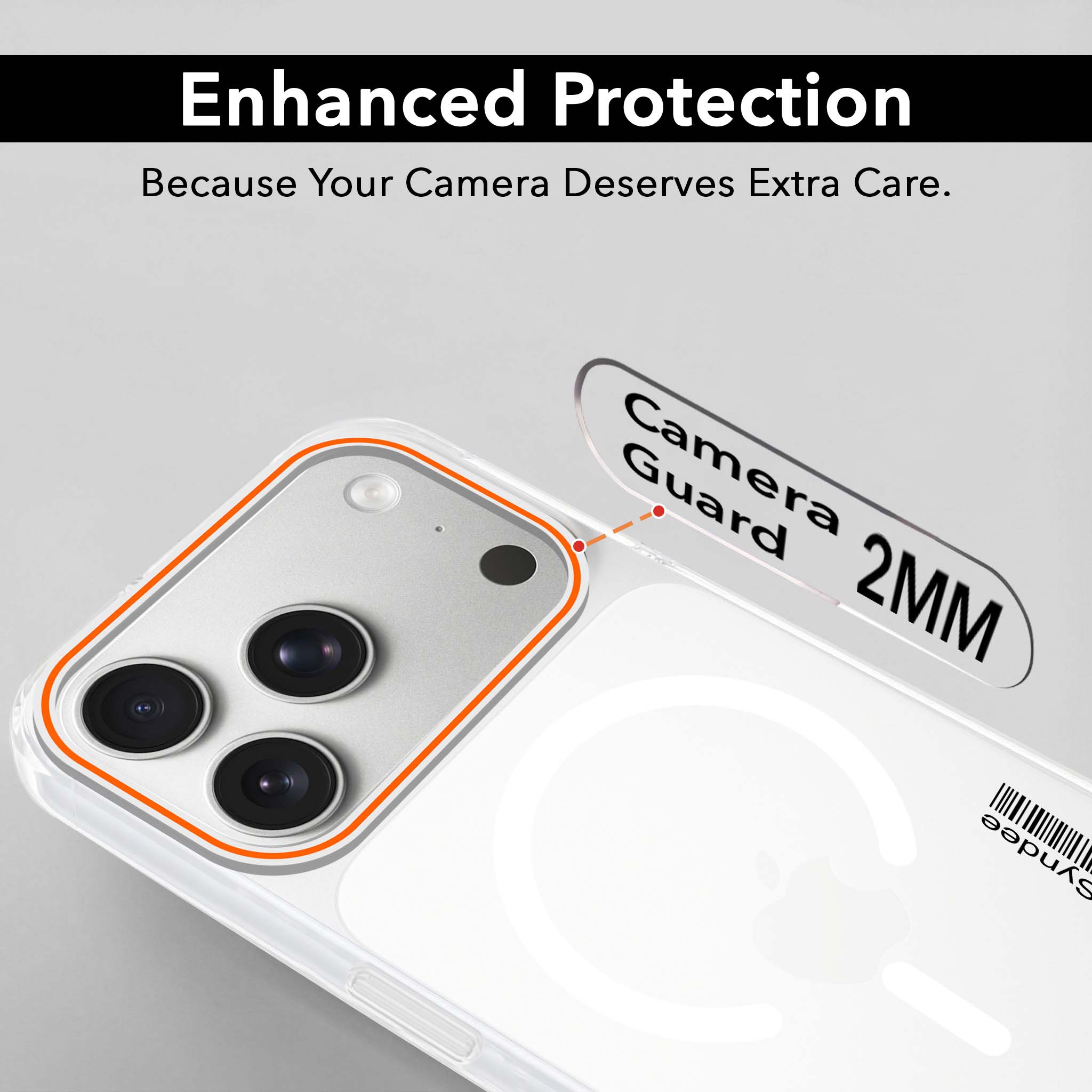 For iPhone 17 Pro | iPhone 18 Pro Back Cover Case (Soft Touch | Camera Bump Protection | MagSafe Compatible | Matte Finish)