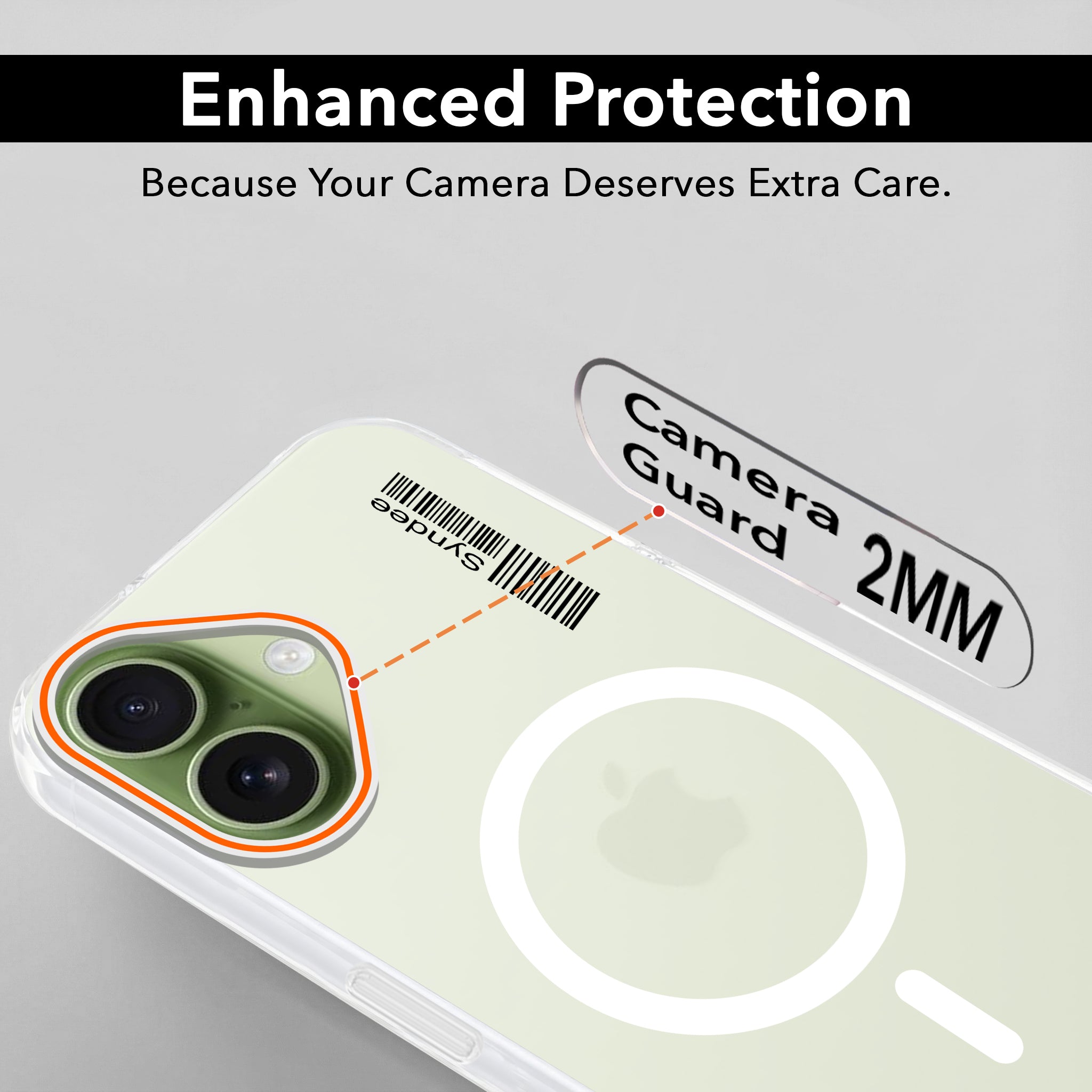 For Apple iPhone 17 Back Cover Case (Soft Touch | Camera Bump Protection | MagSafe Compatible | Matte Finish)