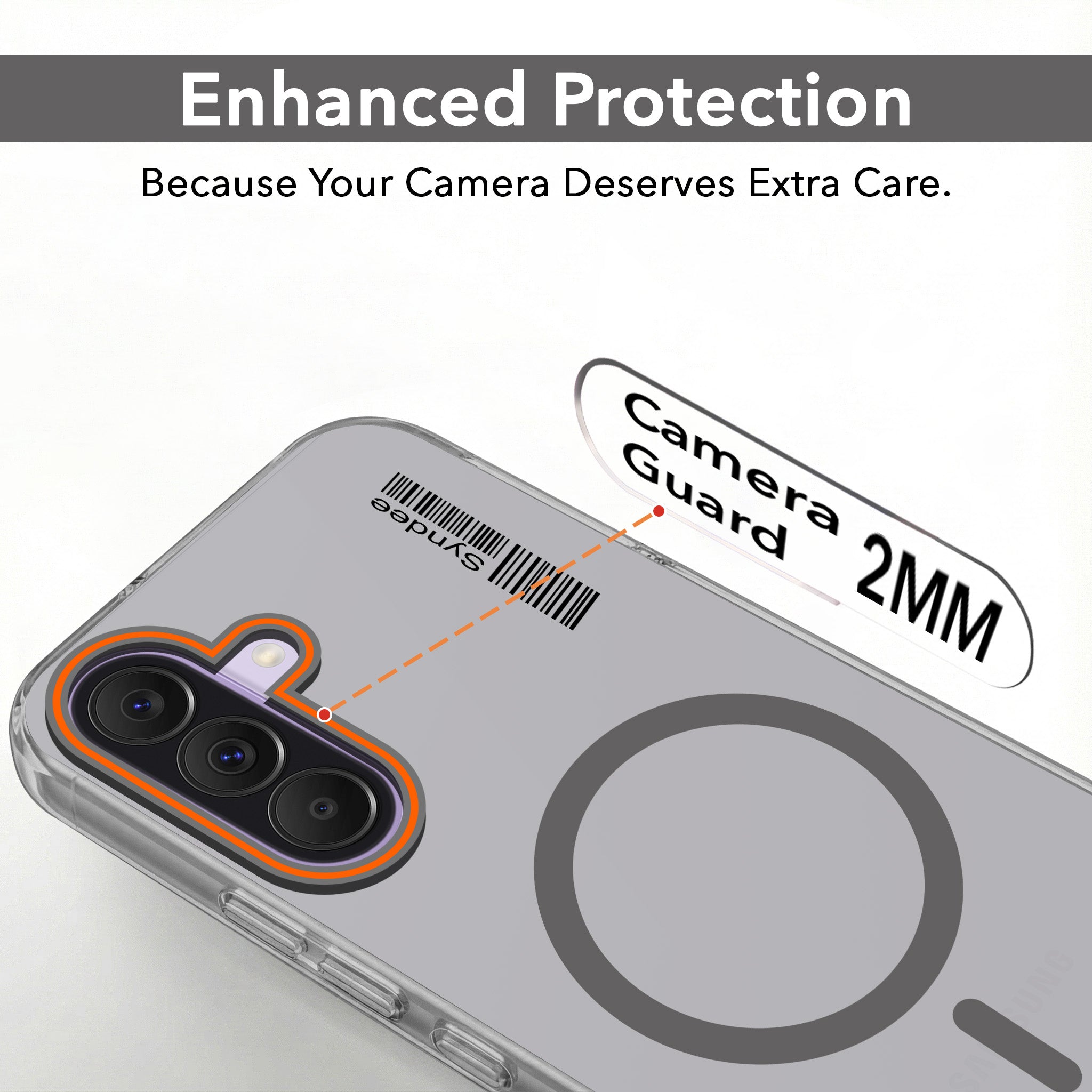 For Samsung Galaxy A37 5G Back Cover Case (Soft Touch | Camera Bump Protection | MagSafe Compatible | Matte Finish)