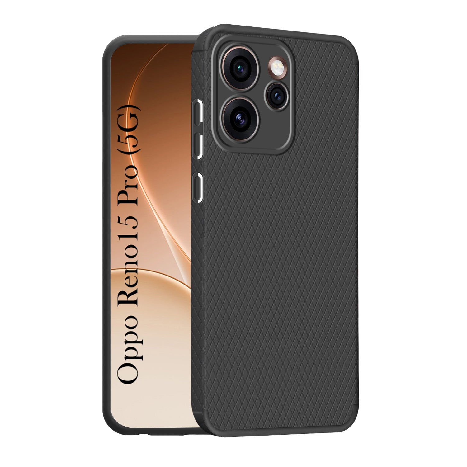 For Oppo Reno15 Pro 5G | Oppo Reno 15 Pro 5G Back Cover Case Liquid Silicone (Camera Protection | Side Grip Texture | Soft and Flexible)