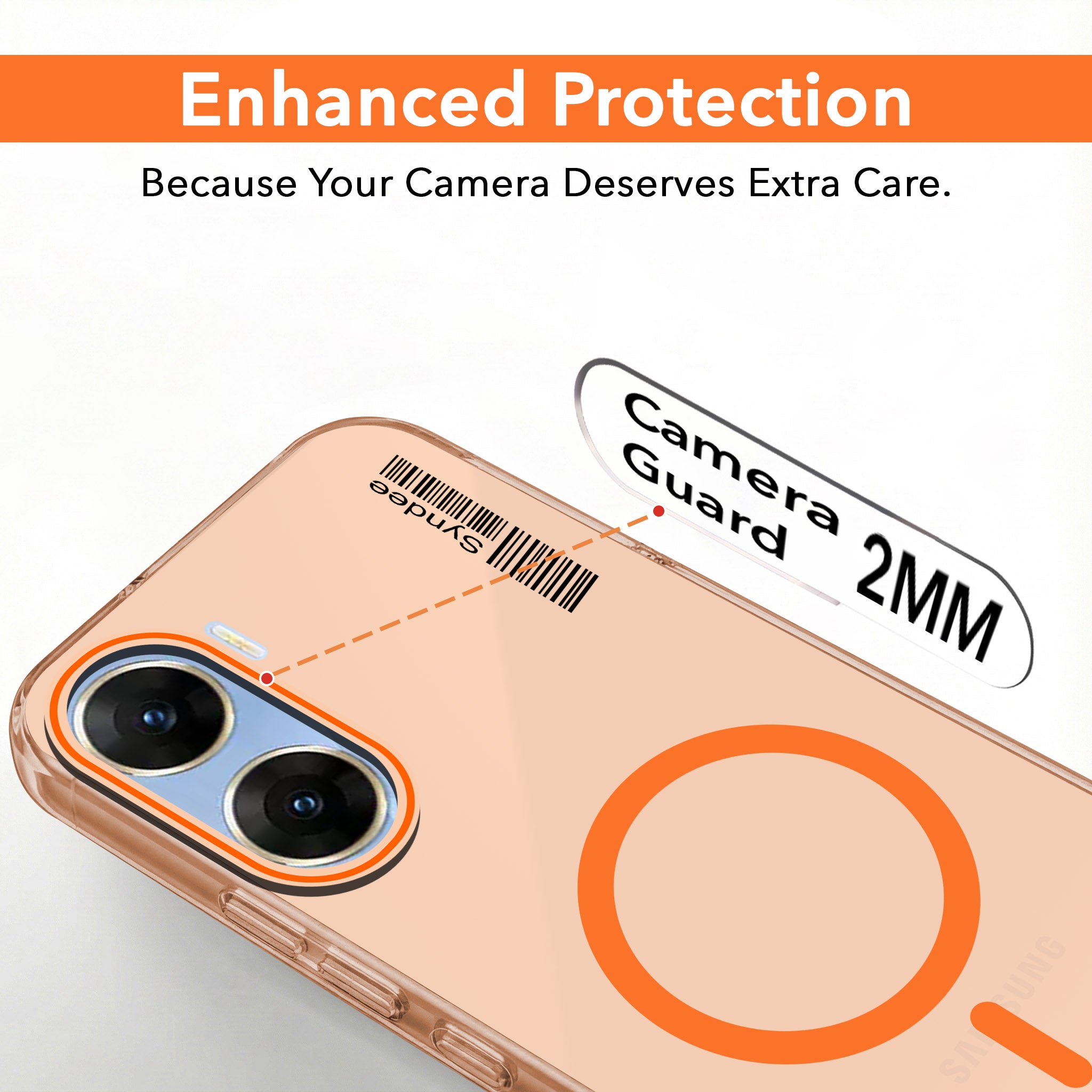 For Vivo V29e 5G Back Cover Case (Soft Touch | Camera Bump Protection | MagSafe Compatible | Matte Finish)
