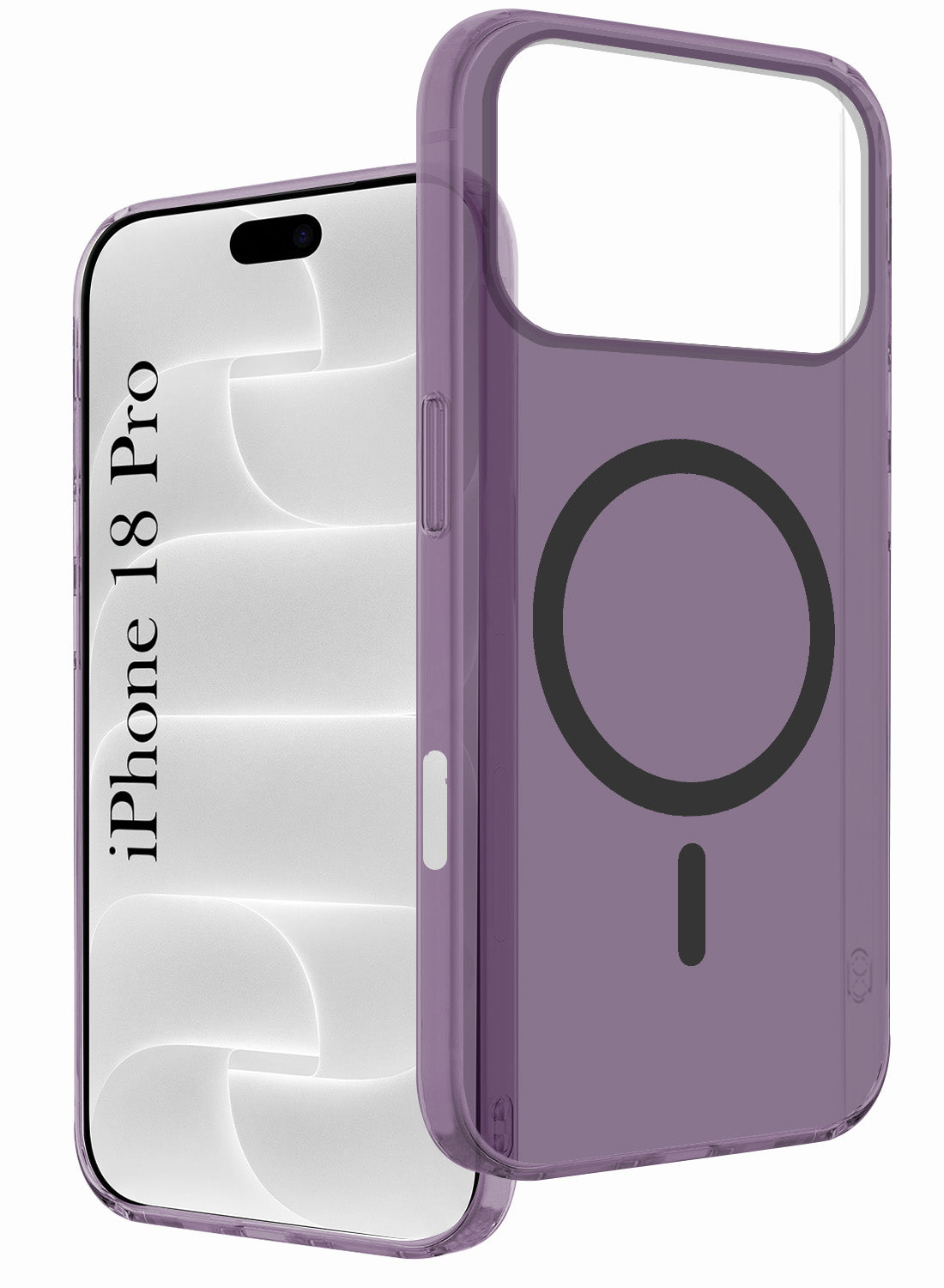 For Apple iPhone 18 Pro Back Cover Case (Frosted Matte Feel | MagSafe Compatible Wireless Charging)