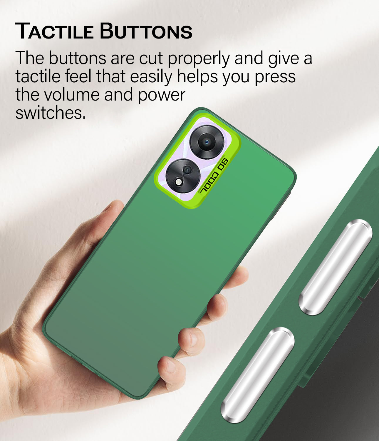 For Oppo A78 5G Hard Back Cover Case (Velvet Touch | Professional Glossy Finish | Camera Protection Bump)