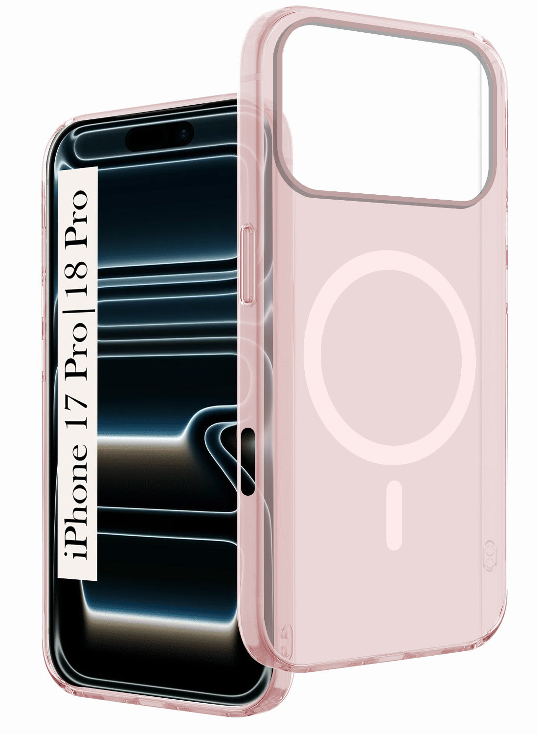 For iPhone 17 Pro | iPhone 18 Pro Back Cover Case (Frosted Matte Feel | MagSafe Compatible Wireless Charging)
