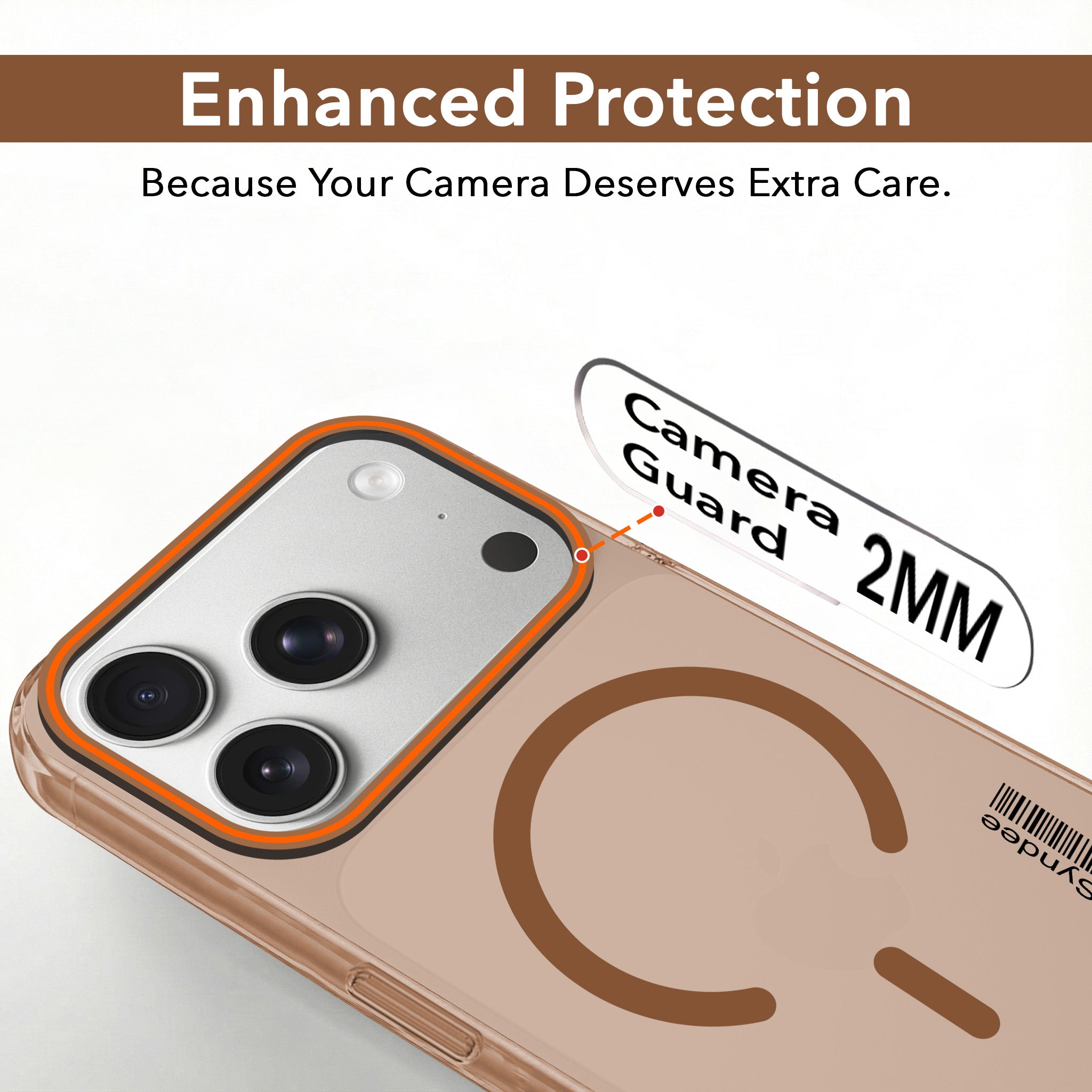 For iPhone 17 Pro | iPhone 18 Pro Back Cover Case (Soft Touch | Camera Bump Protection | MagSafe Compatible | Matte Finish)