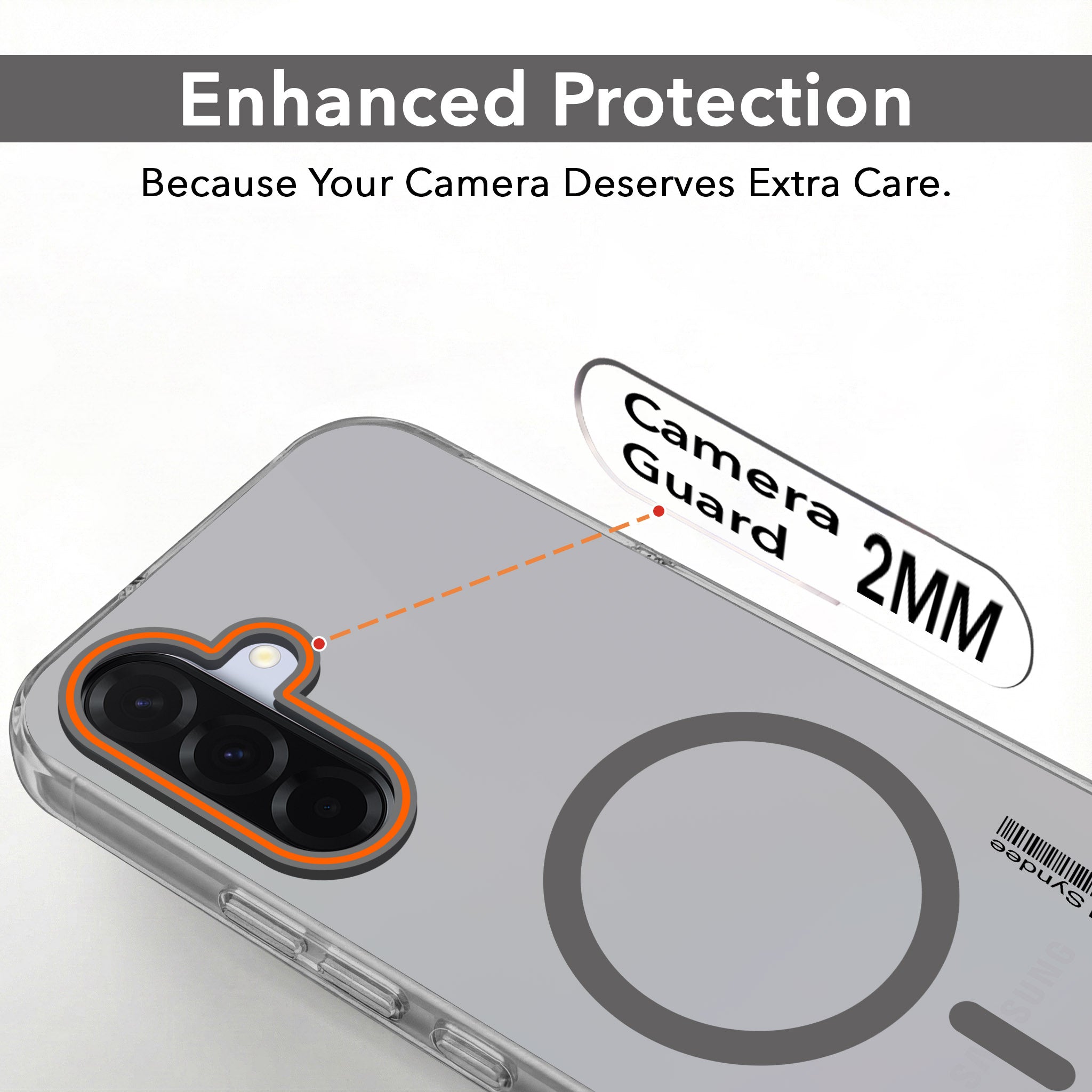 For Samsung Galaxy A36 5G Back Cover Case (Soft Touch | Camera Bump Protection | MagSafe Compatible | Matte Finish)