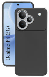 For Realme P4 Back Cover Case ( Dual Color Matte Finish | Full Camera Protection | Sleek and Professional)