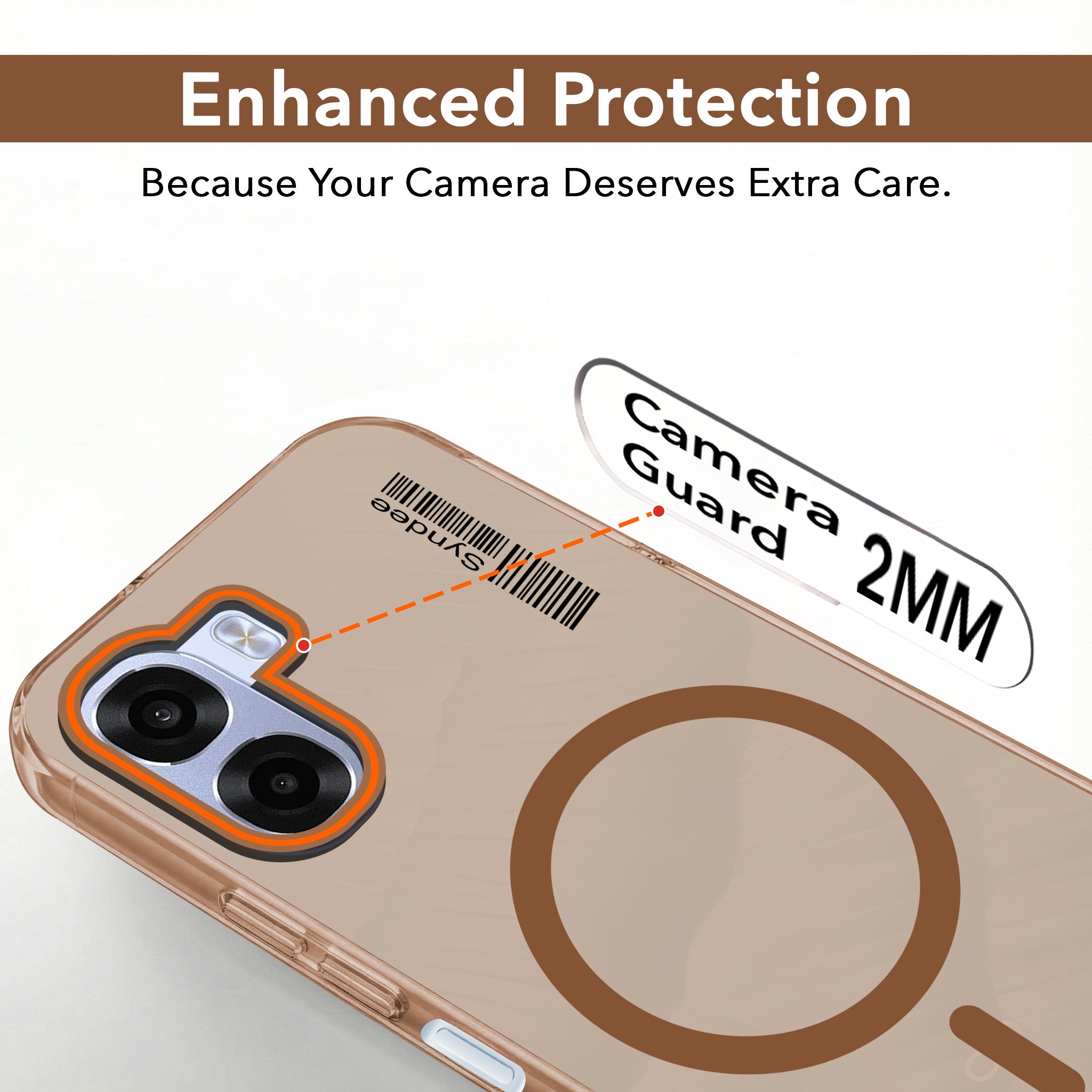 For Oppo K14x 5G Back Cover Case (Soft Touch | Camera Bump Protection | MagSafe Compatible | Matte Finish)