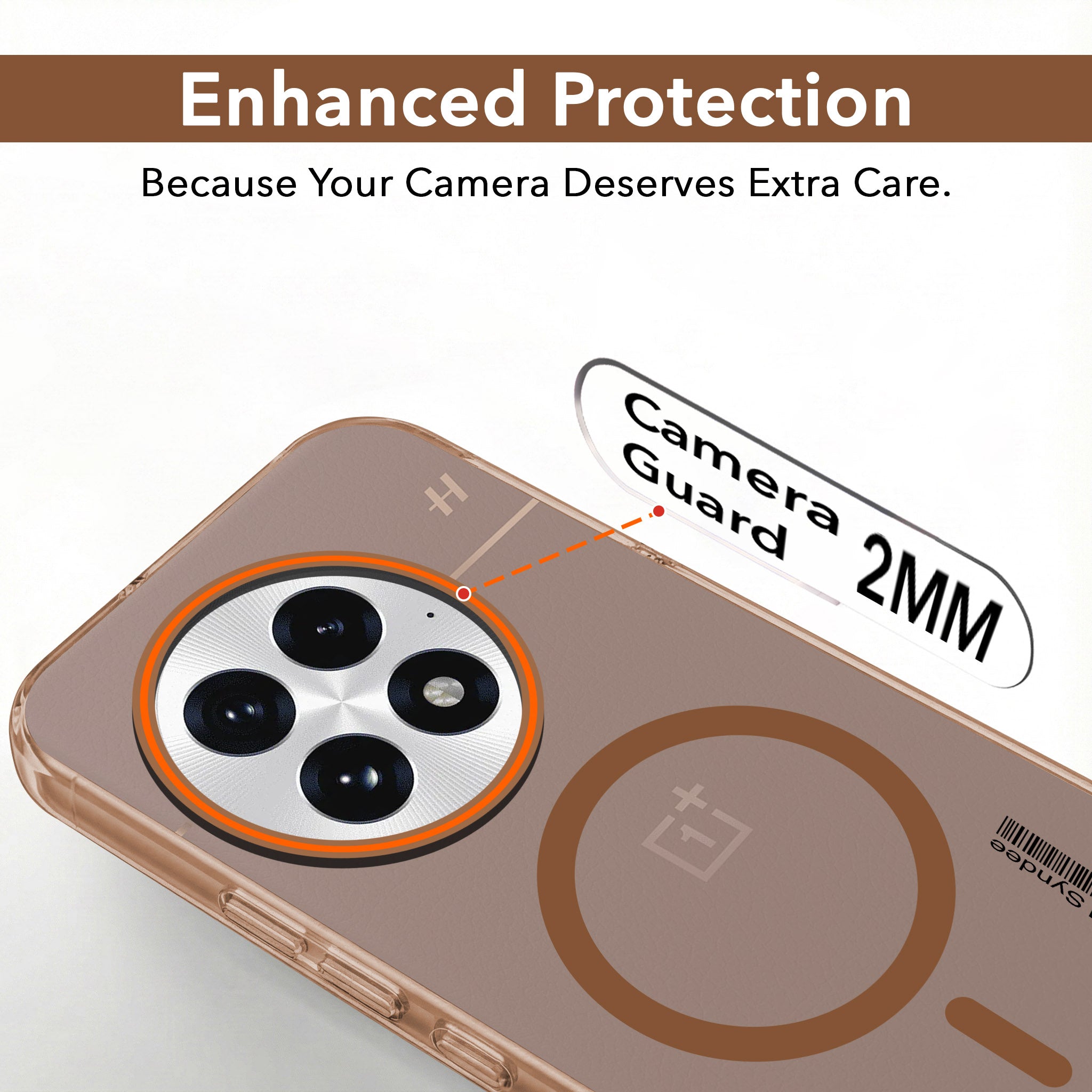 For OnePlus 13 Back Cover Case (Soft Touch | Camera Bump Protection | MagSafe Compatible | Matte Finish)