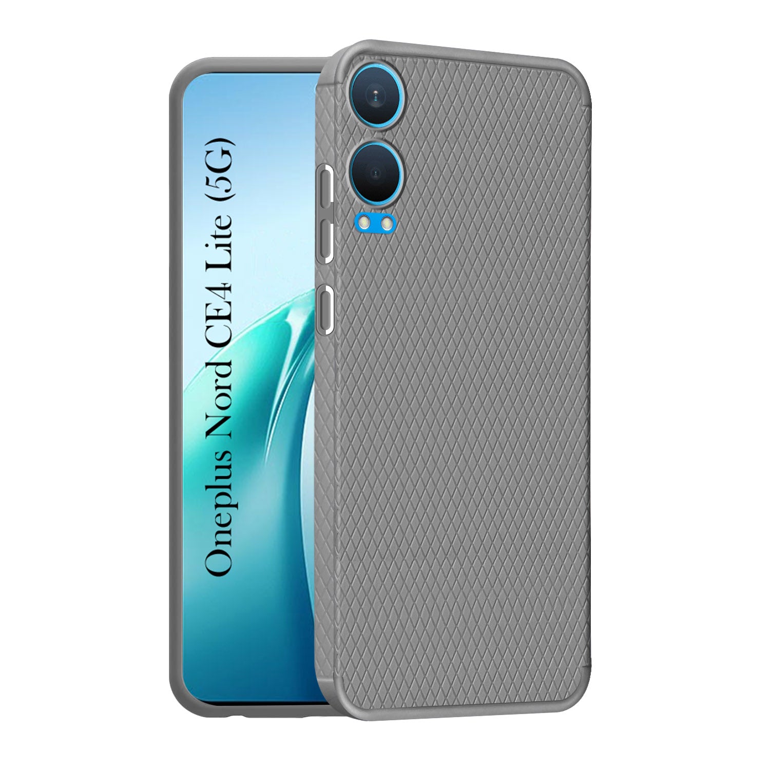 For OnePlus Nord CE 4 Lite Back Cover Case (Liquid Silicone | Side Grip | Camera Protection)