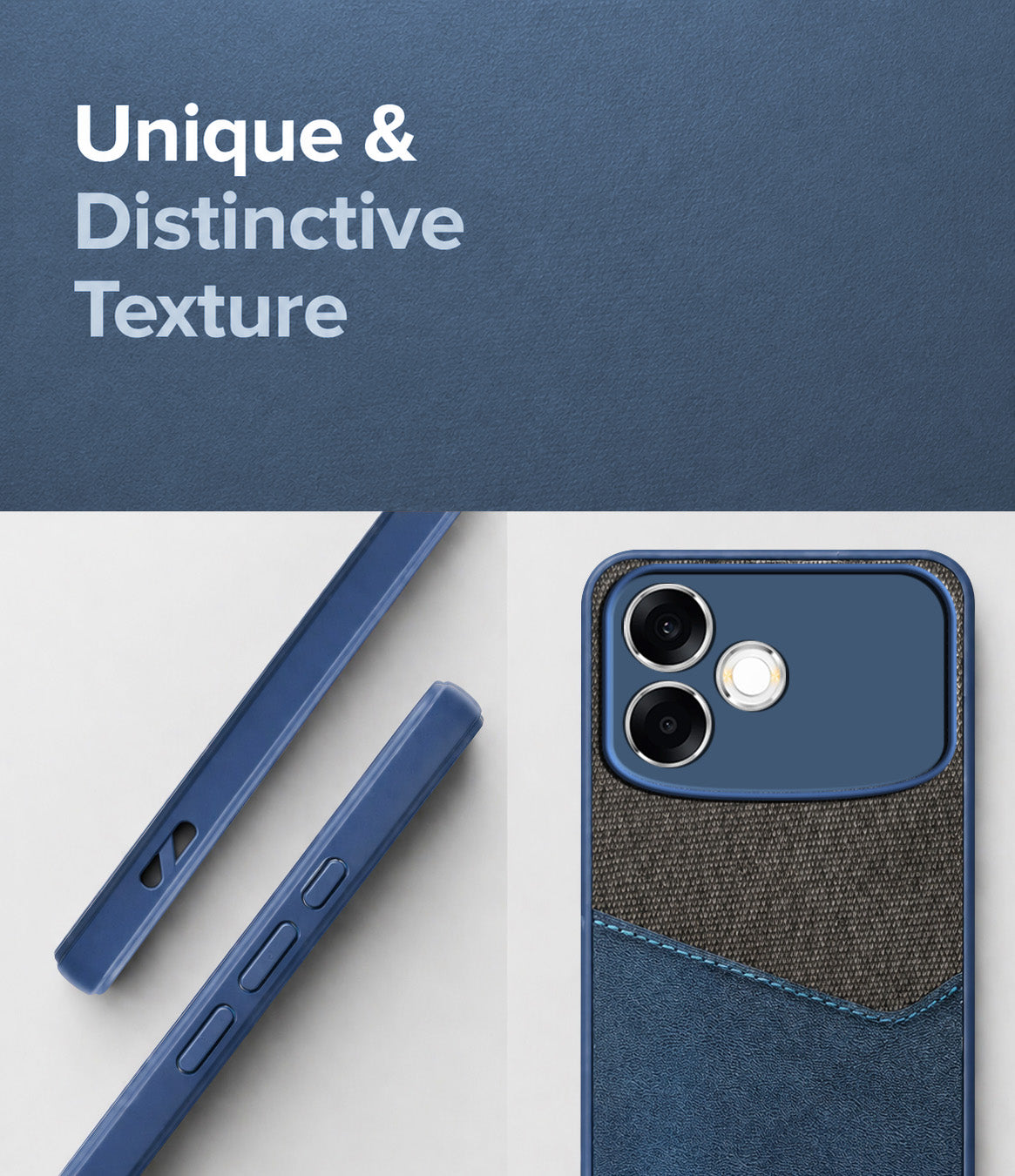 For Oppo F33 Pro 5G Back Cover Case (Dual PU Leather Stitch | Professional Minimalist | Soft and Flexible)