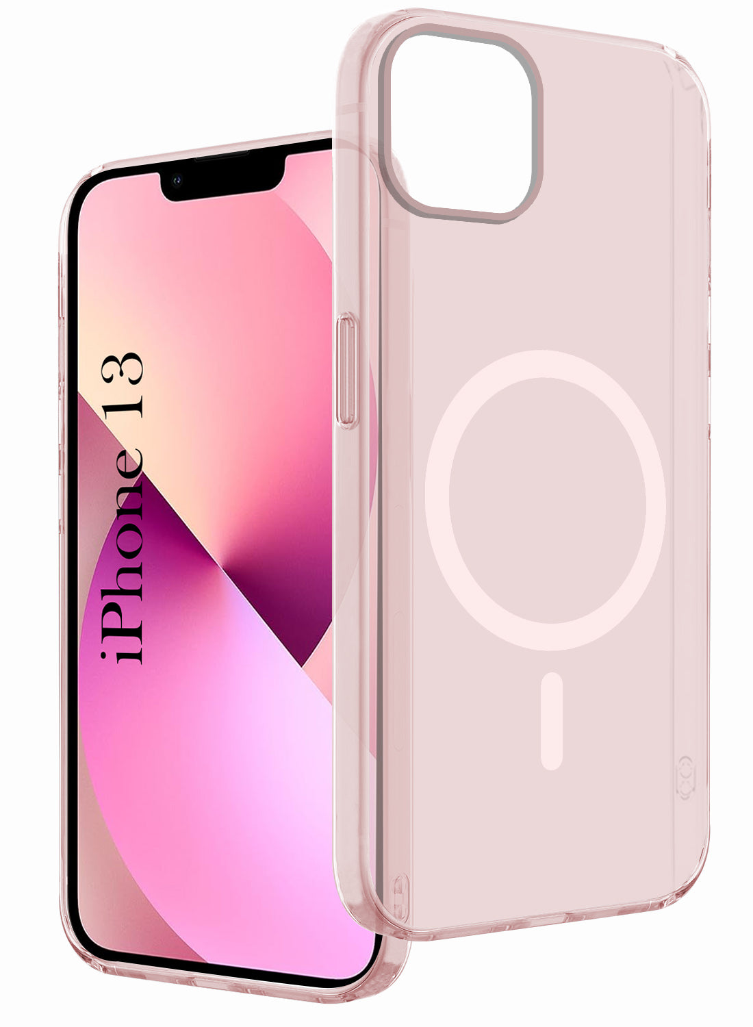 For Apple iPhone 13 Back Cover Case (Frosted Matte Feel | MagSafe Compatible Wireless Charging | Polycarbonate Material)