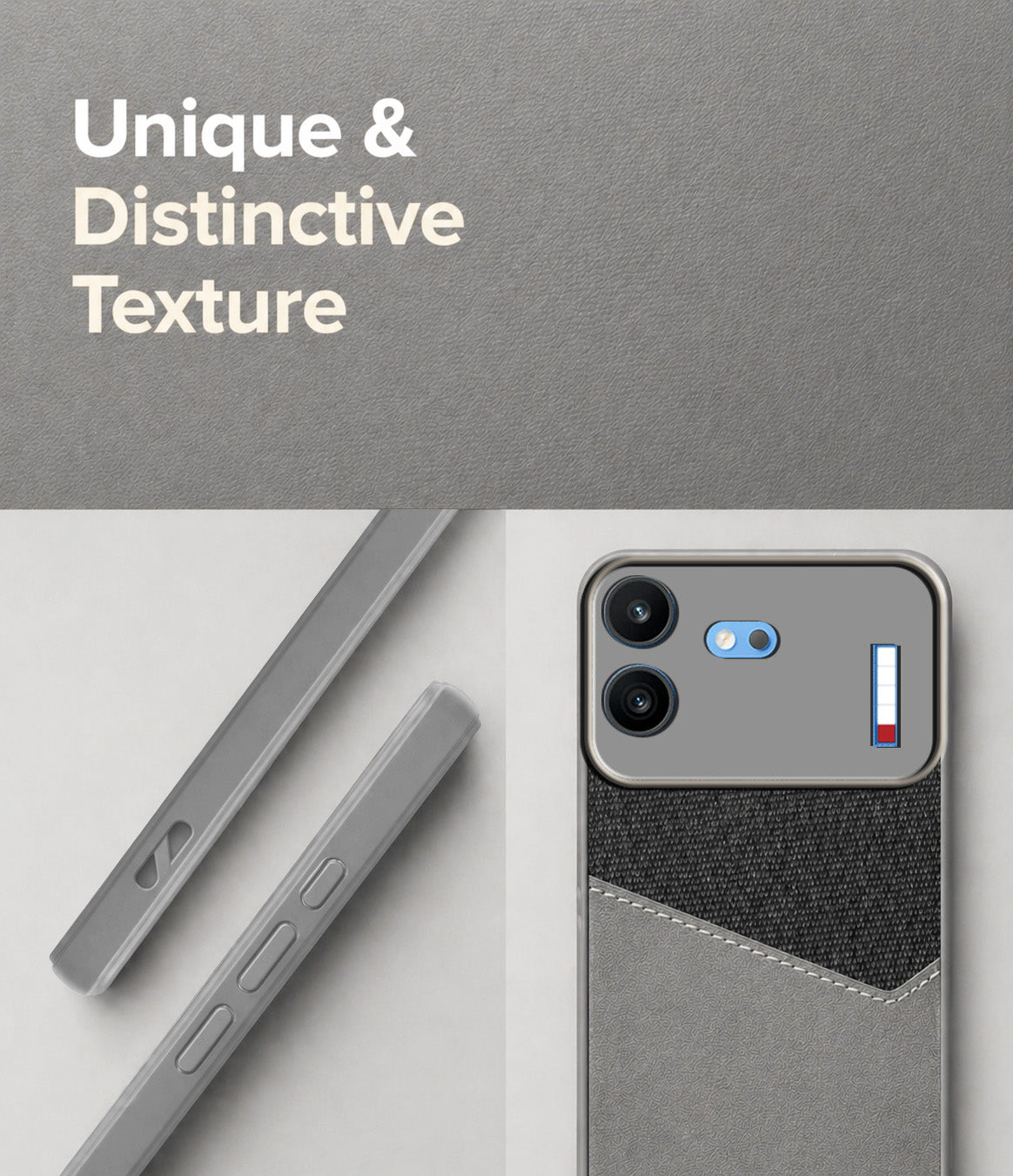 For Nothing Phone 4B 5G Back Cover Case (Dual PU Leather Stitch | Professional Minimalist | Soft and Flexible)
