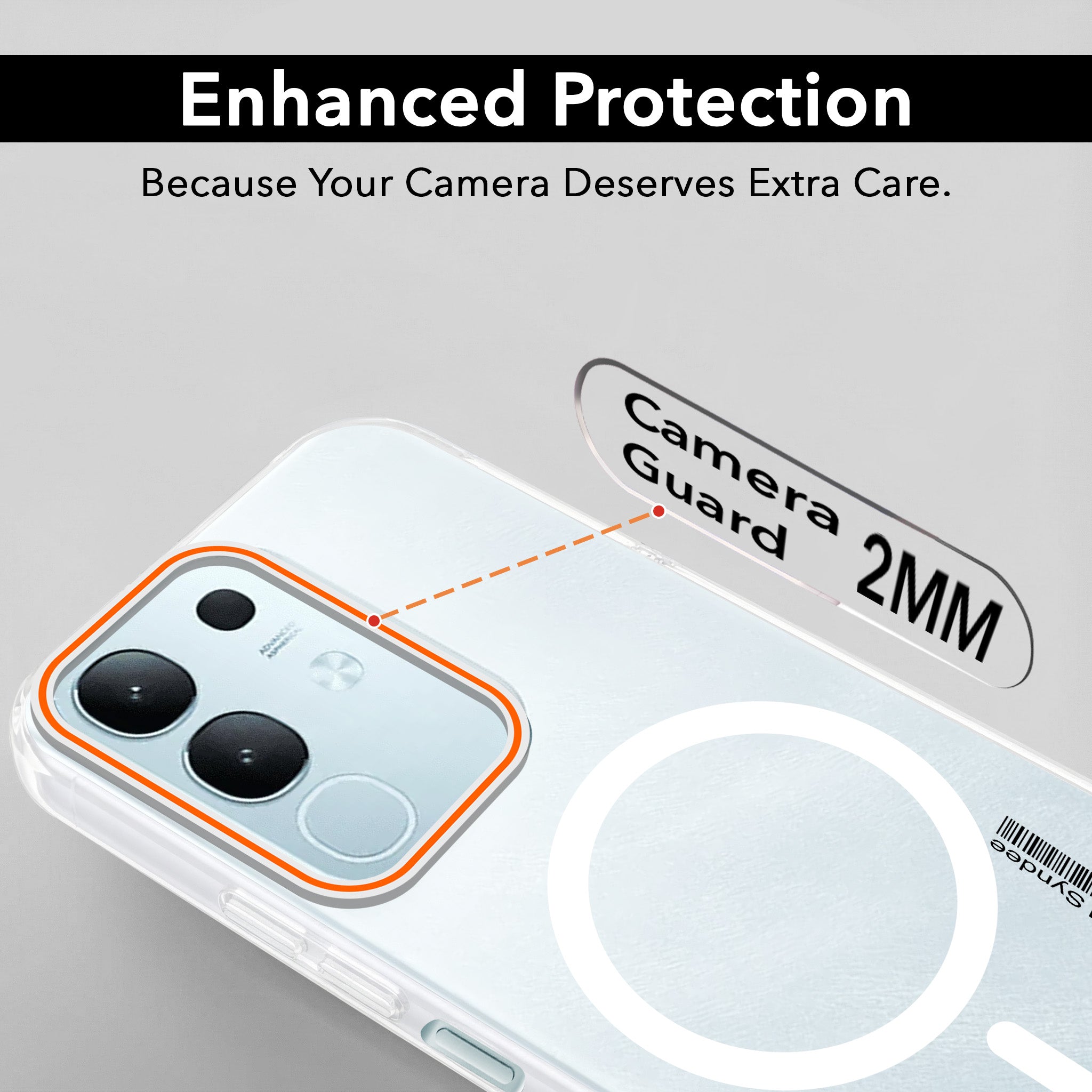For Vivo T4x | Vivo Y31 Pro Back Cover Case (Soft Touch | Camera Bump Protection | MagSafe Compatible | Matte Finish)