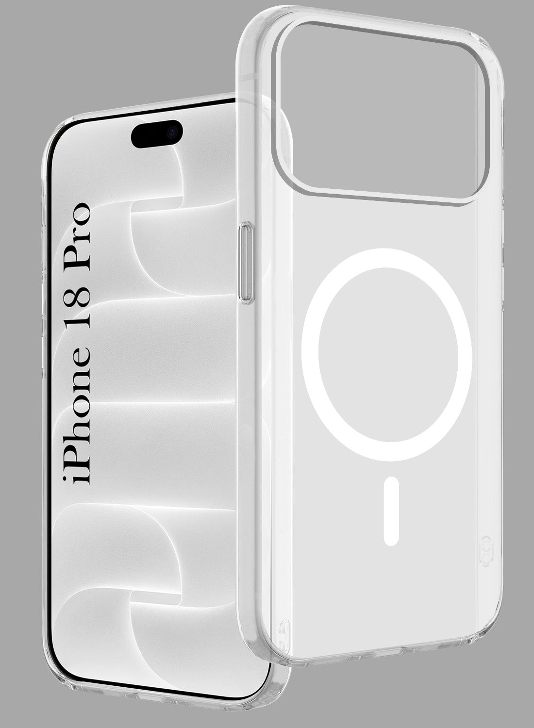For Apple iPhone 18 Pro Back Cover Case (Frosted Matte Feel | MagSafe Compatible Wireless Charging)