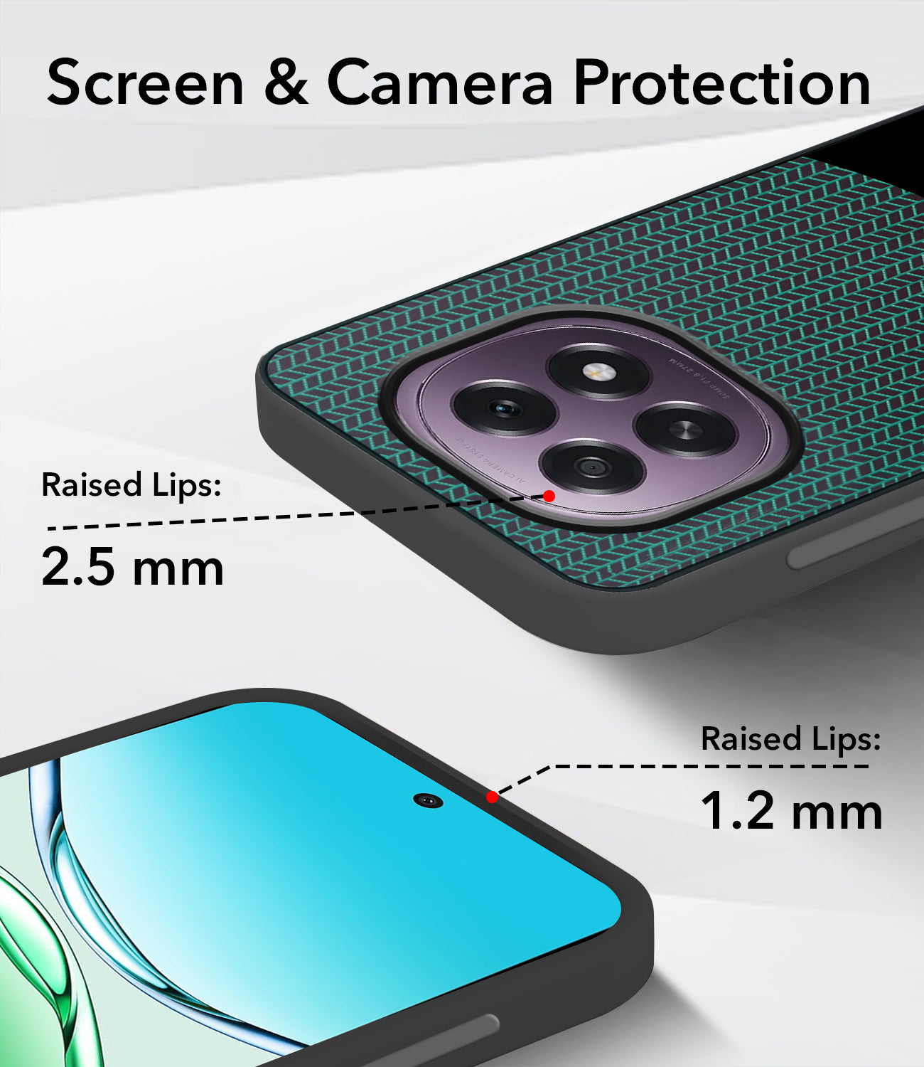 For Oppo F29 Silicone Finish Back Cover Case (Premium Minimalist Professional Feel | Camera Protection Bump)