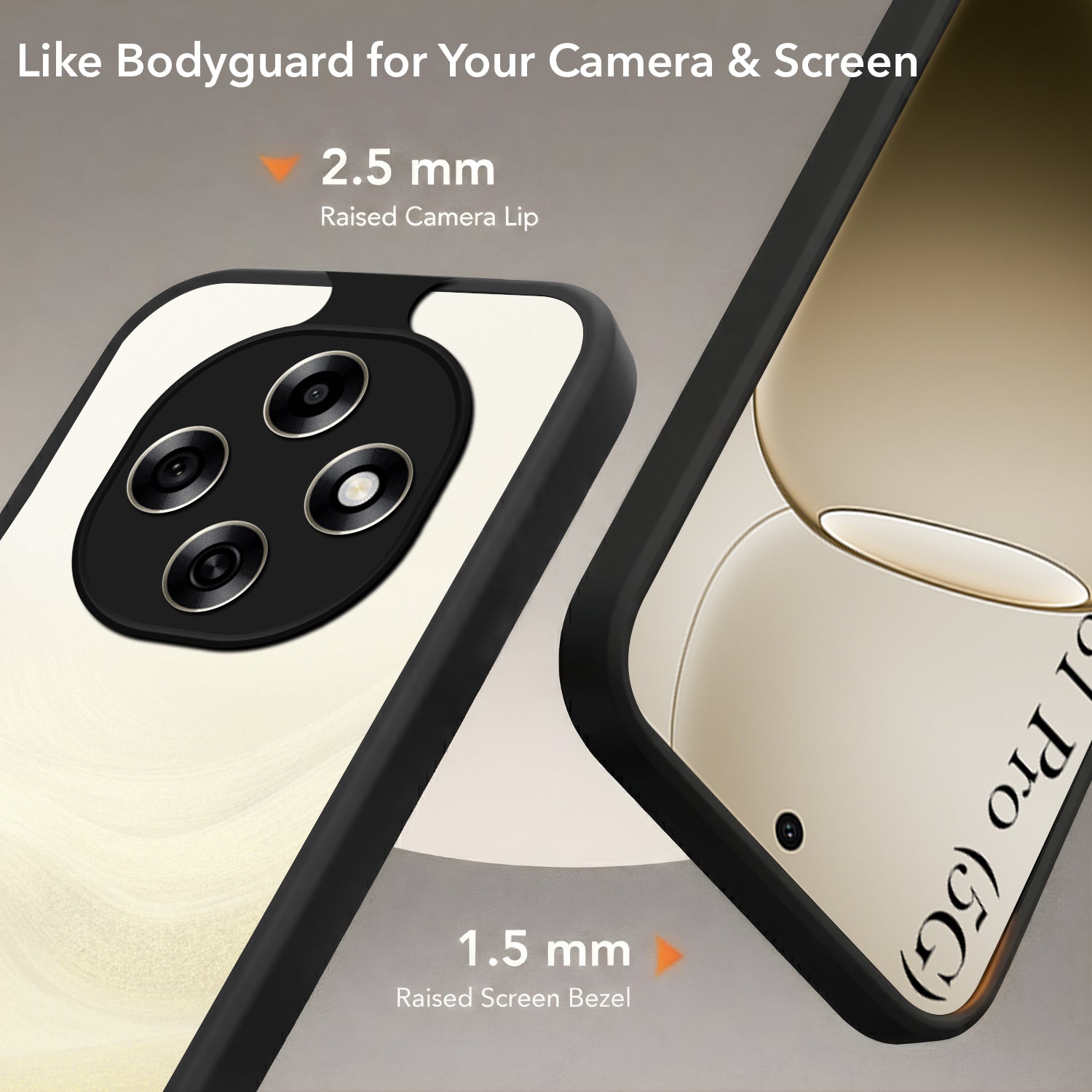 For Oppo F31 Pro Back Cover Case (Built-in Stand | Lifetime Anti Yellow | Kickstand Shockproof | Camera Protection | MagSafe Compatible)
