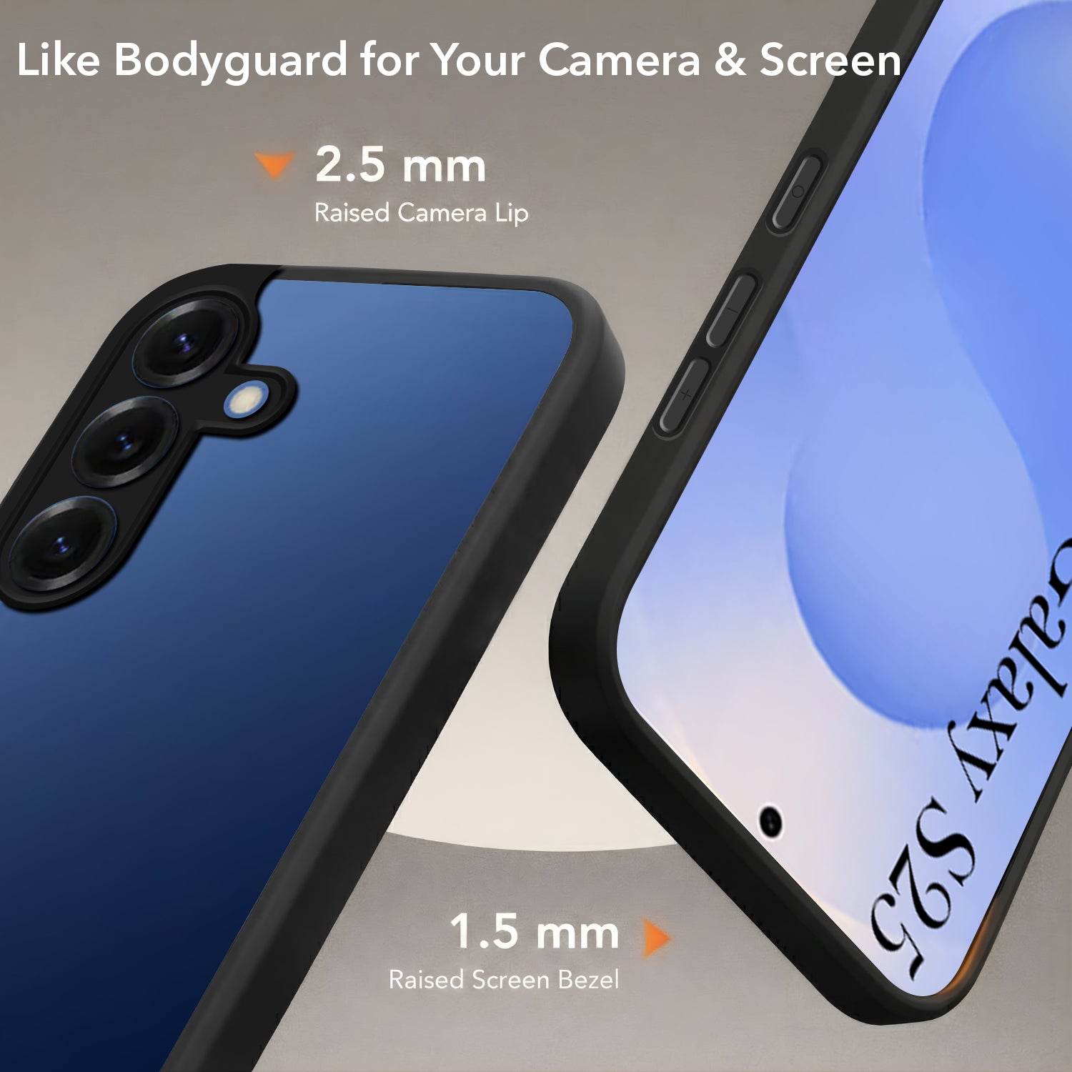 For Samsung Galaxy S25 Back Cover Case (Built-in Stand | Lifetime Anti Yellow | Kickstand Shockproof | Camera Protection | MagSafe Compatible)