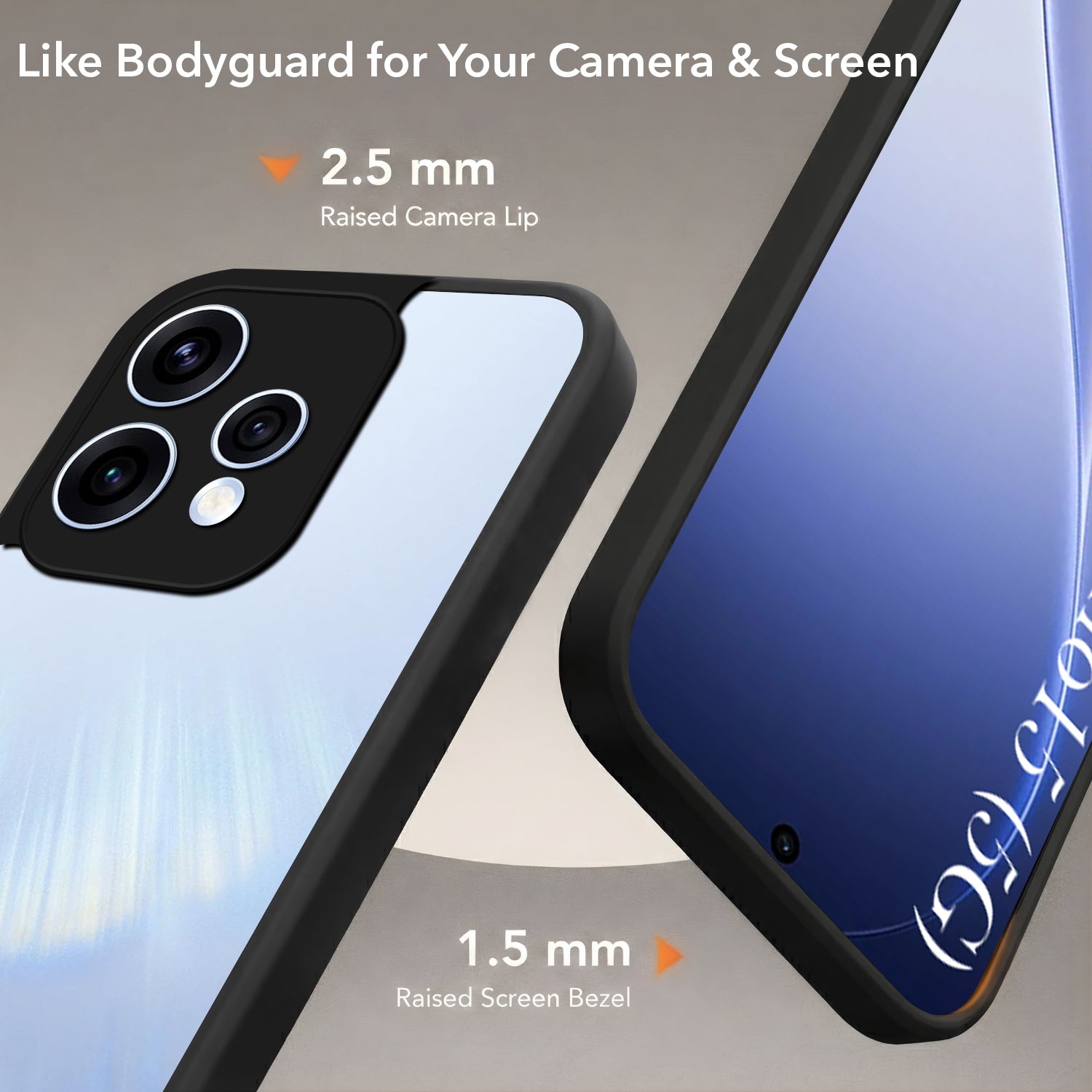 For Oppo Reno15 5G | Oppo Reno 15 5G Back Cover Case (Built-in Stand | Lifetime Anti Yellow | Kickstand Shockproof | Camera Protection | MagSafe Compatible)