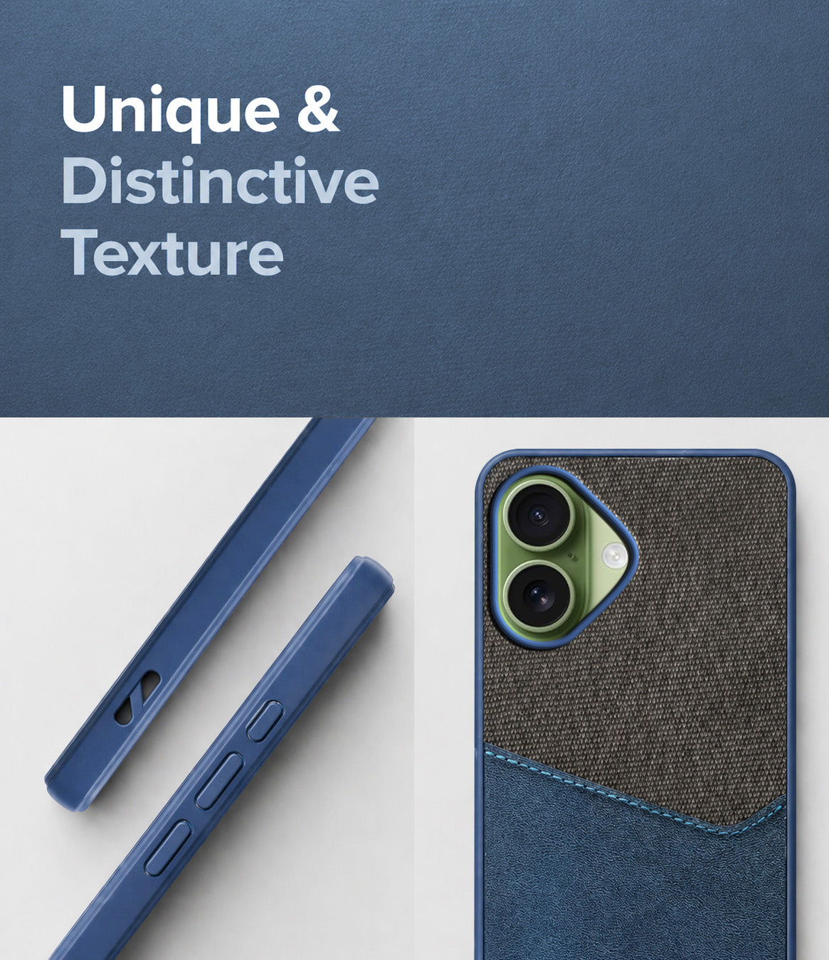 For Apple iPhone 17 Back Cover Case (Dual PU Leather Stitch | Professional Minimalist | Soft and Flexible)