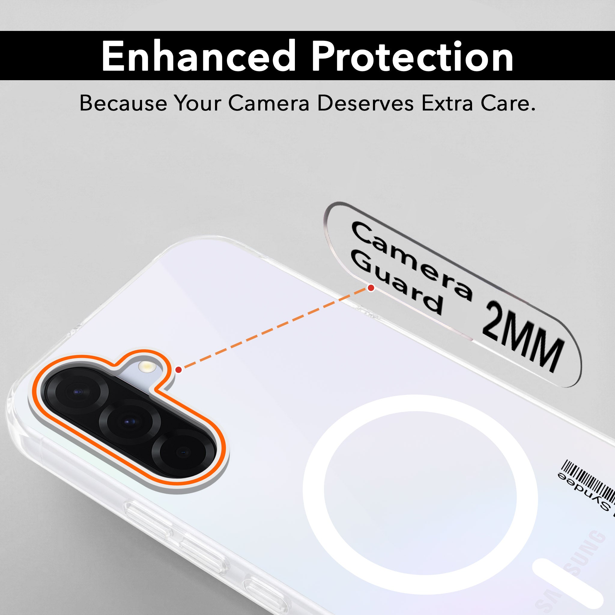 For Samsung Galaxy A36 5G Back Cover Case (Soft Touch | Camera Bump Protection | MagSafe Compatible | Matte Finish)