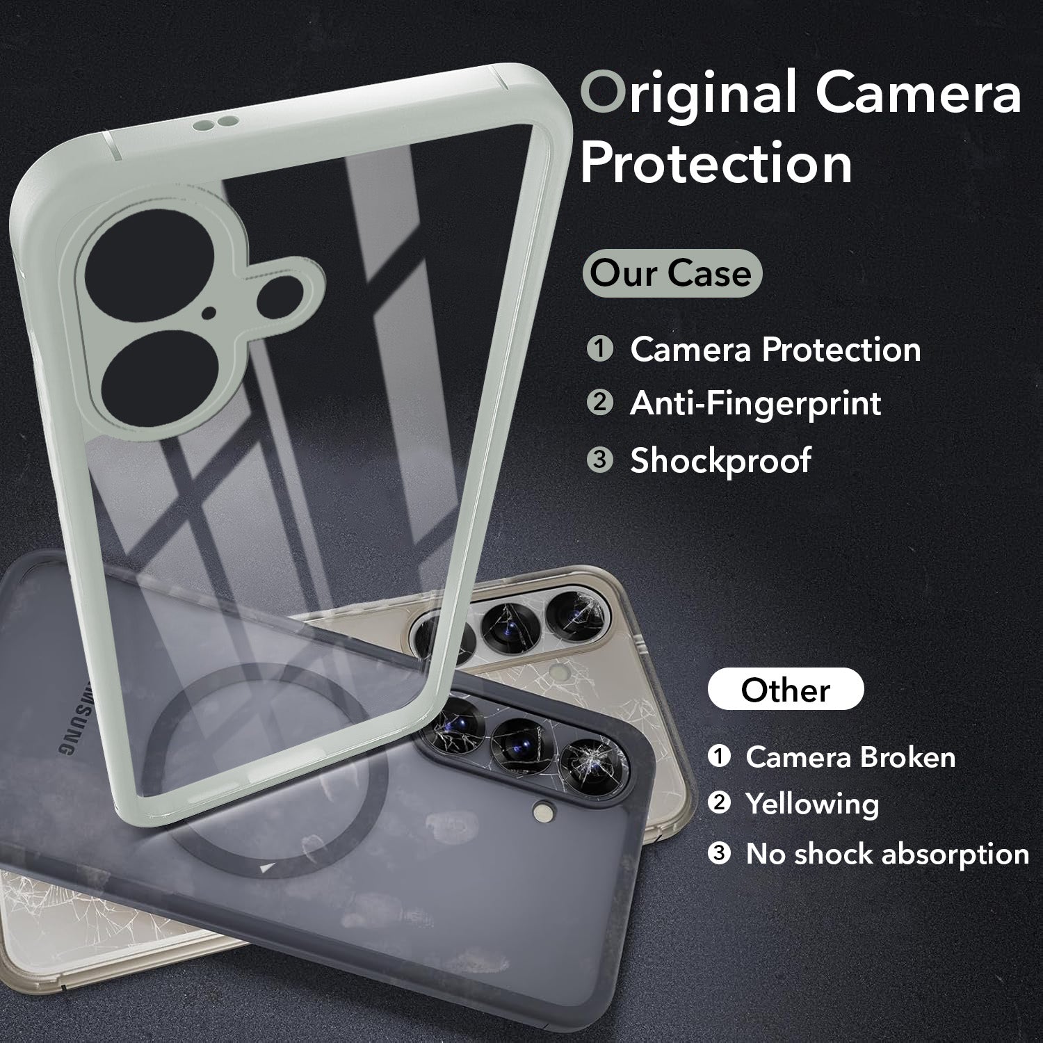 For Apple iPhone 17 Back Cover Case Ultra-Hybrid (Lifetime Anti Yellow | Anti Scratch | Crystal Clear Shockproof)