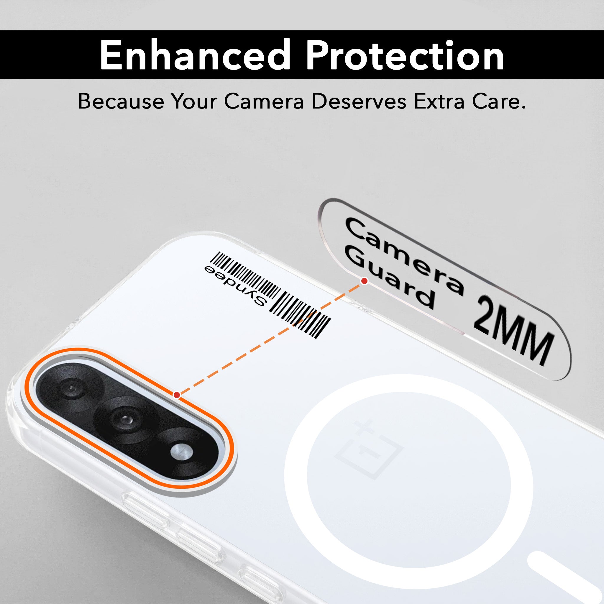 For Oneplus Nord 5 Back Cover Case (Soft Touch | Camera Bump Protection | MagSafe Compatible | Matte Finish)