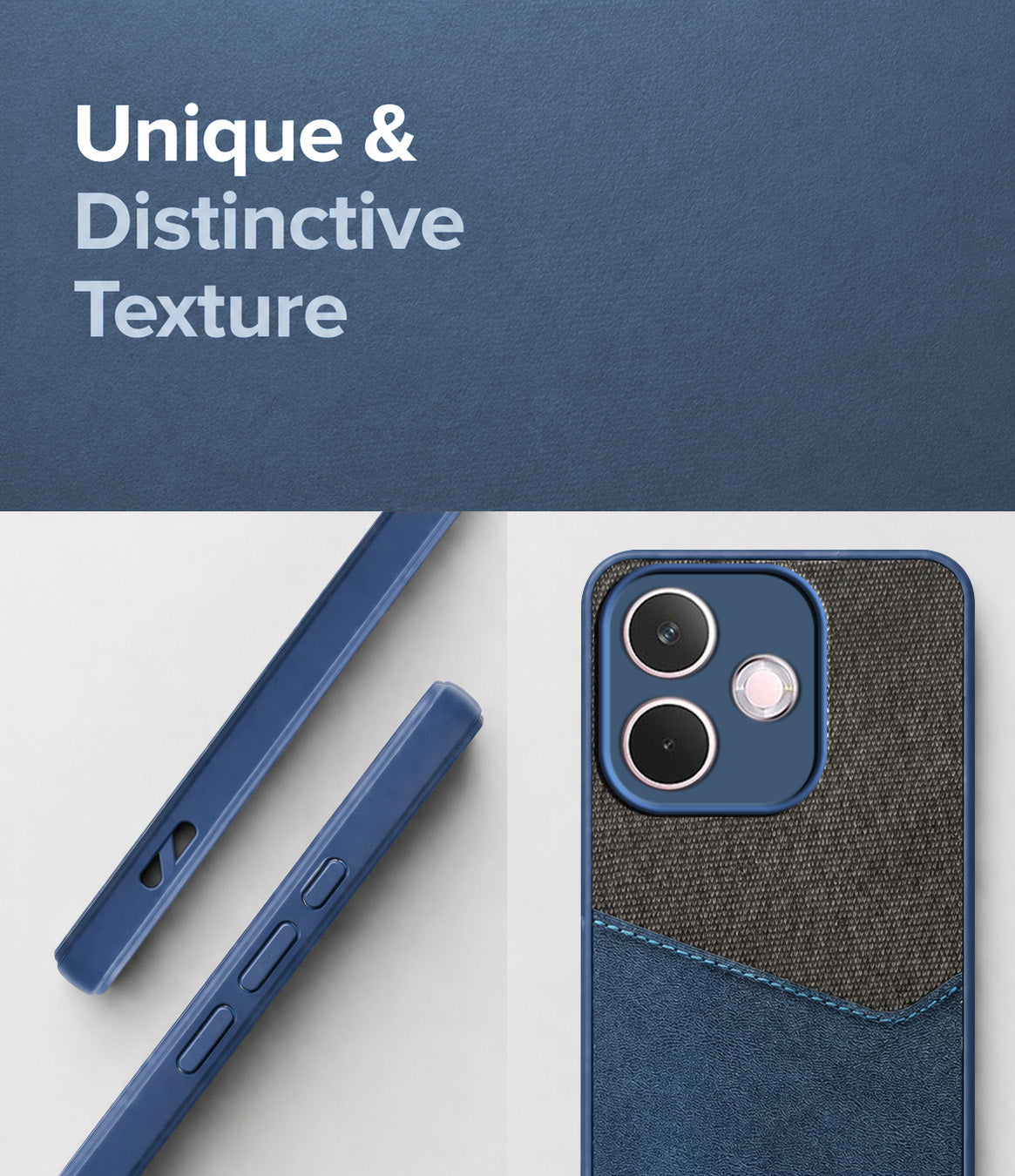 For Oppo A5 Pro Back Cover Case (Dual PU Leather Stitch | Professional Minimalist | Soft and Flexible)