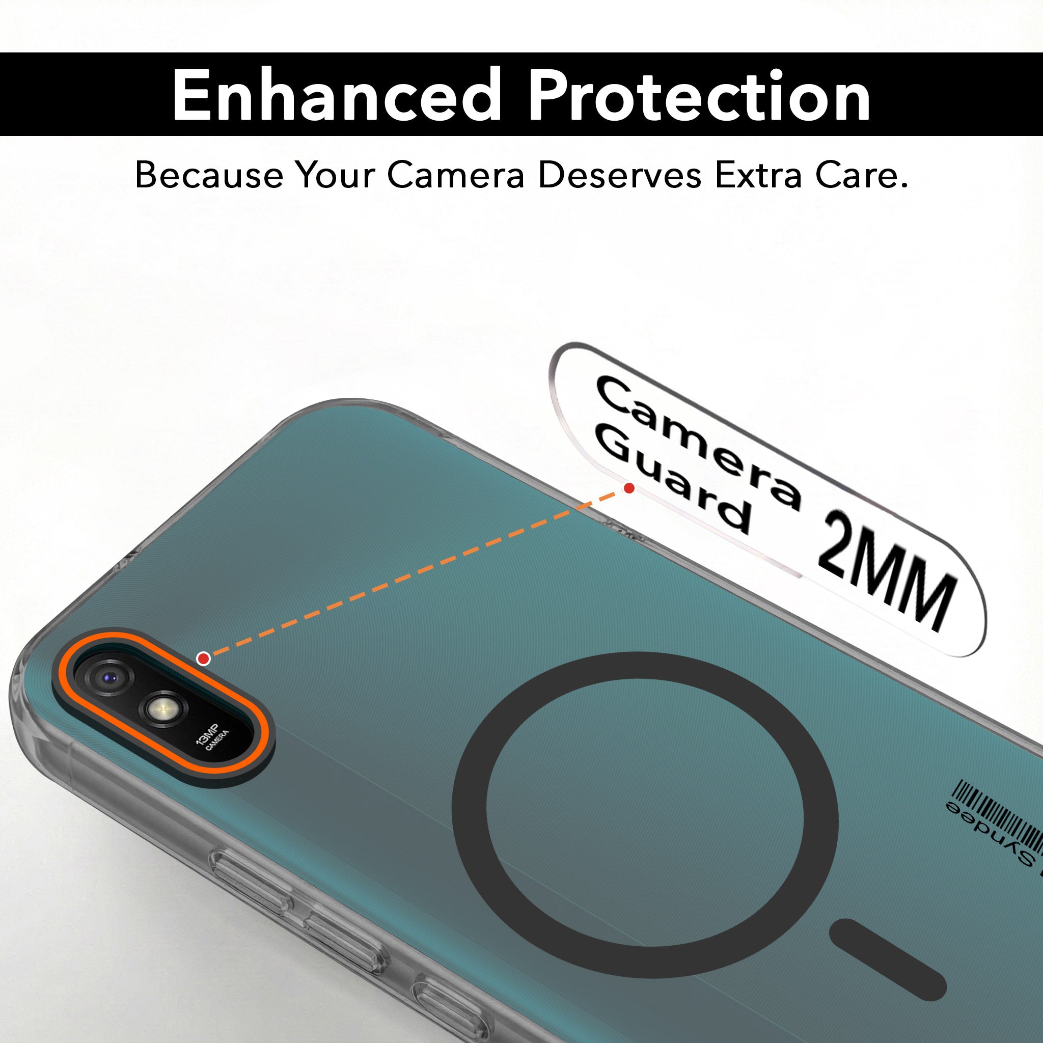For Xiaomi Mi Redmi 9A | Redmi 9i Back Cover Case (Soft Touch | Camera Bump Protection | MagSafe Compatible | Matte Finish)
