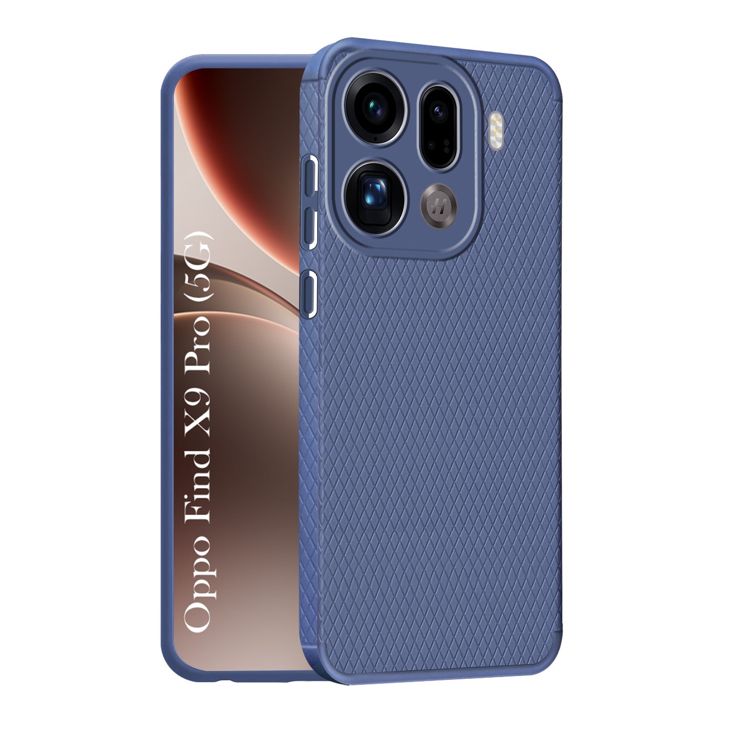 For Oppo Find X9 Pro Back Cover Case Liquid Silicone (Camera Protection | Side Grip Texture | Soft and Flexible)