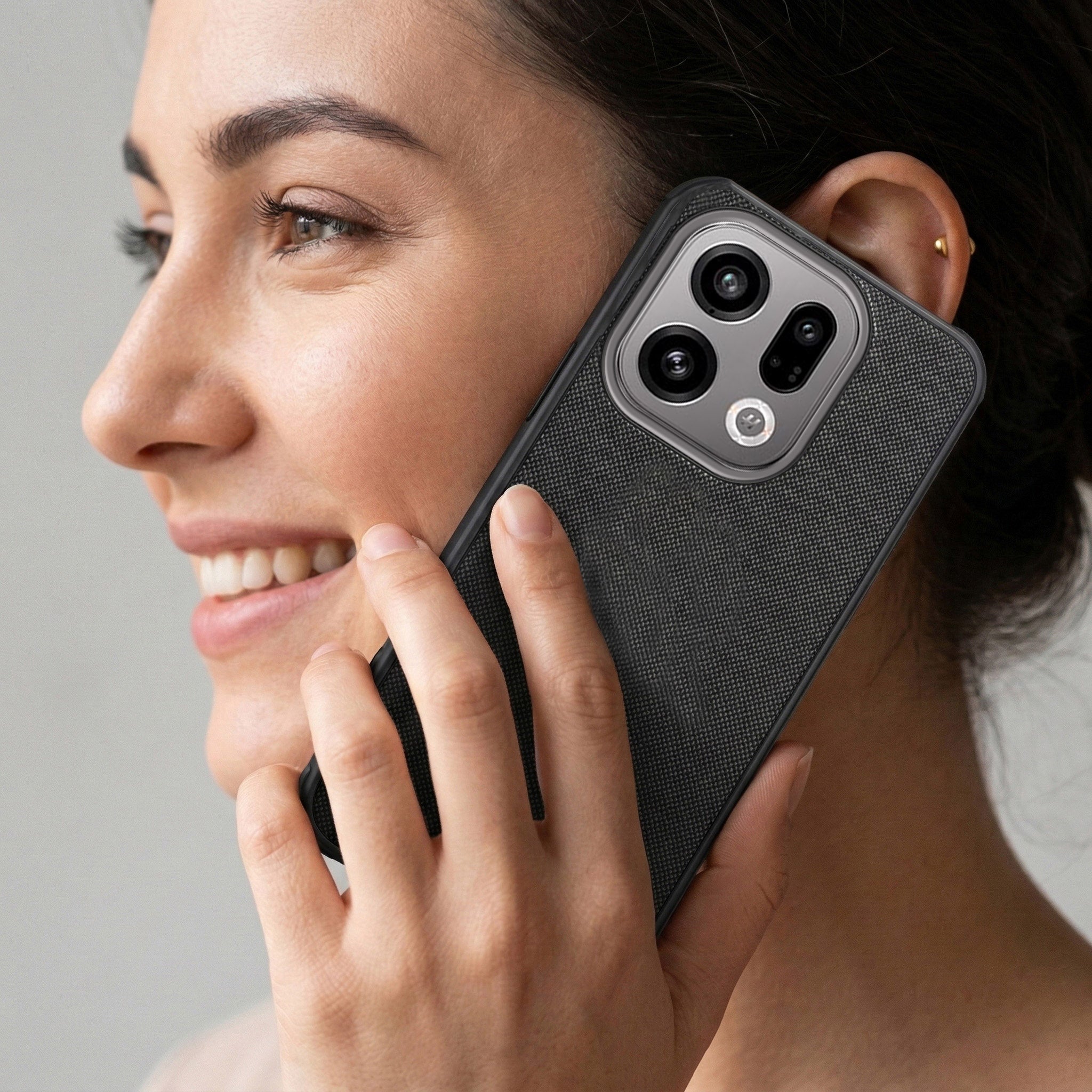 For Oppo Find X9 | Oppo Find X9s Combo (Textured Grip Design | Micro-Fiber Cloth Inside | Oleophobic Coating Screen Glass)