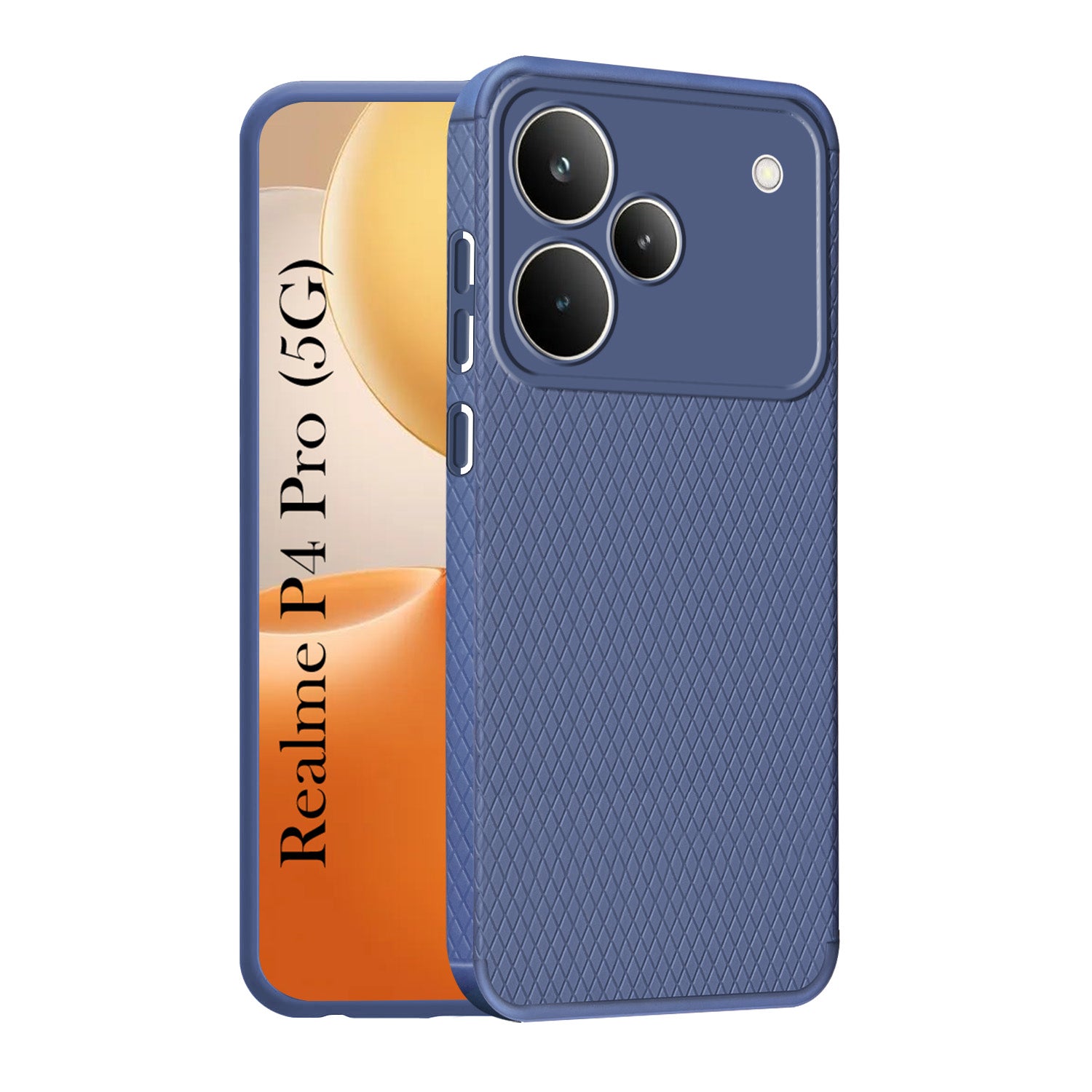 For Realme P4 Pro Back Cover Case Liquid Silicone (Camera Protection | Side Grip Texture | Soft and Flexible)