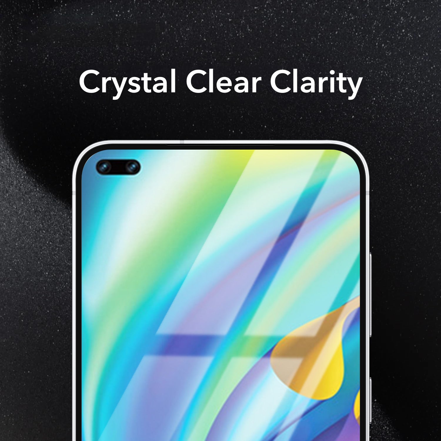 (Pack of 2) Tempered Glass for Oppo Reno4 Lite | Reno 4 Lite Military-Grade Gorilla Screen Protector With Installation Kit | Shatterproof, Full Coverage, HD Clear, Scratch Resistant