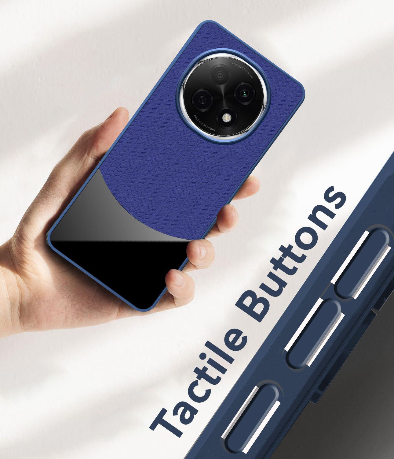For Oppo F29 Pro Back Cover Case (Elegant PU Leather Finish | Premium Minimalist Professional | Camera Protection Bump)