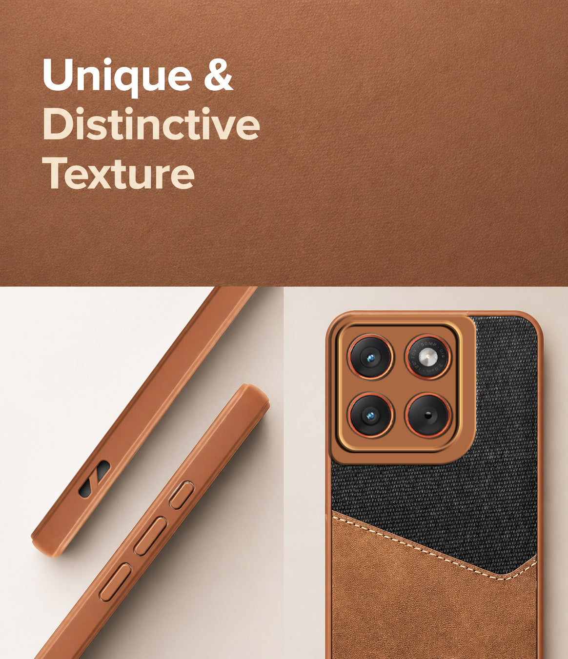 For Motorola Moto Edge 70 Back Cover Case (Dual PU Leather Stitch | Professional Minimalist | Soft and Flexible)