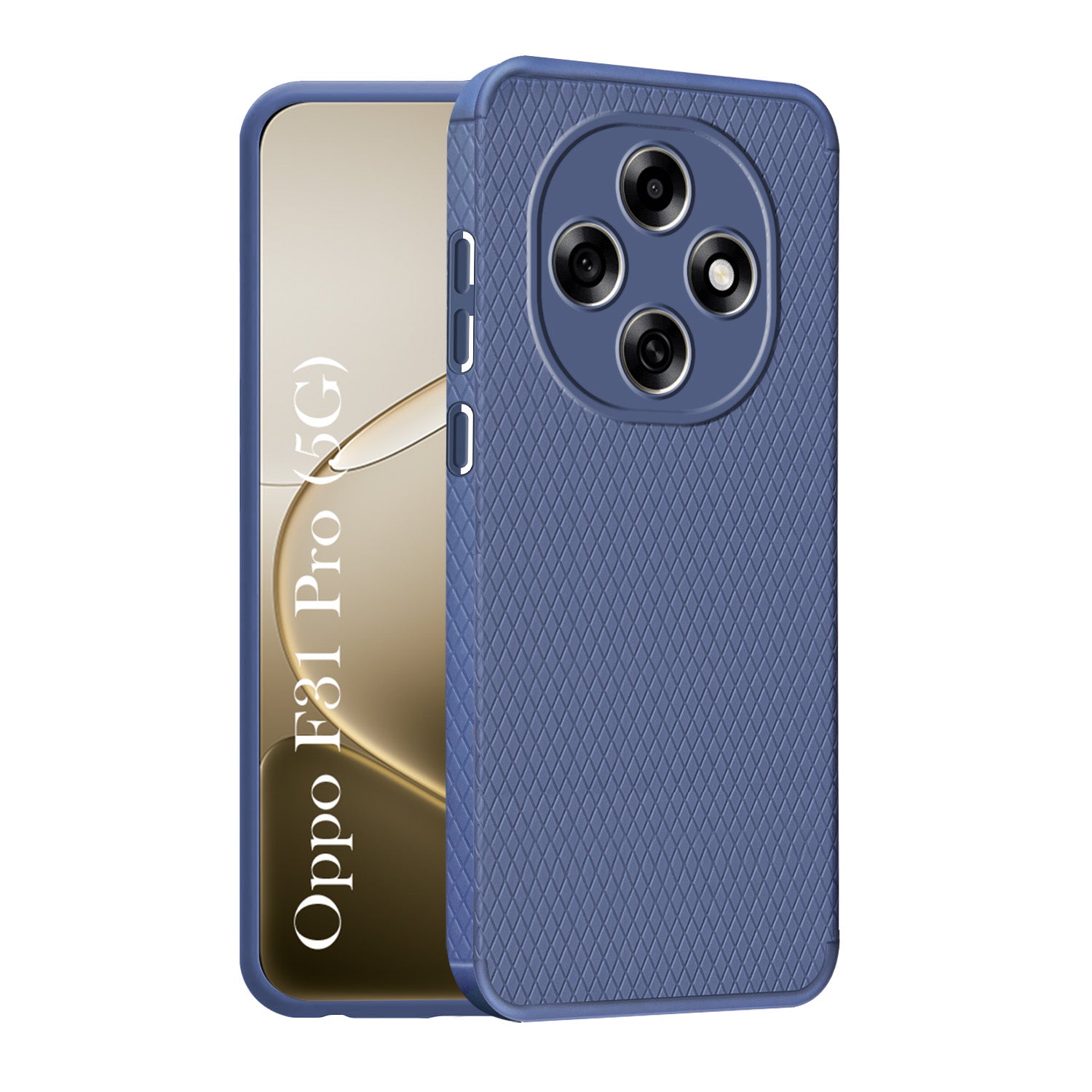 For Oppo F31 Pro Back Cover Case Liquid Silicone (Camera Protection | Side Grip Texture | Soft and Flexible)