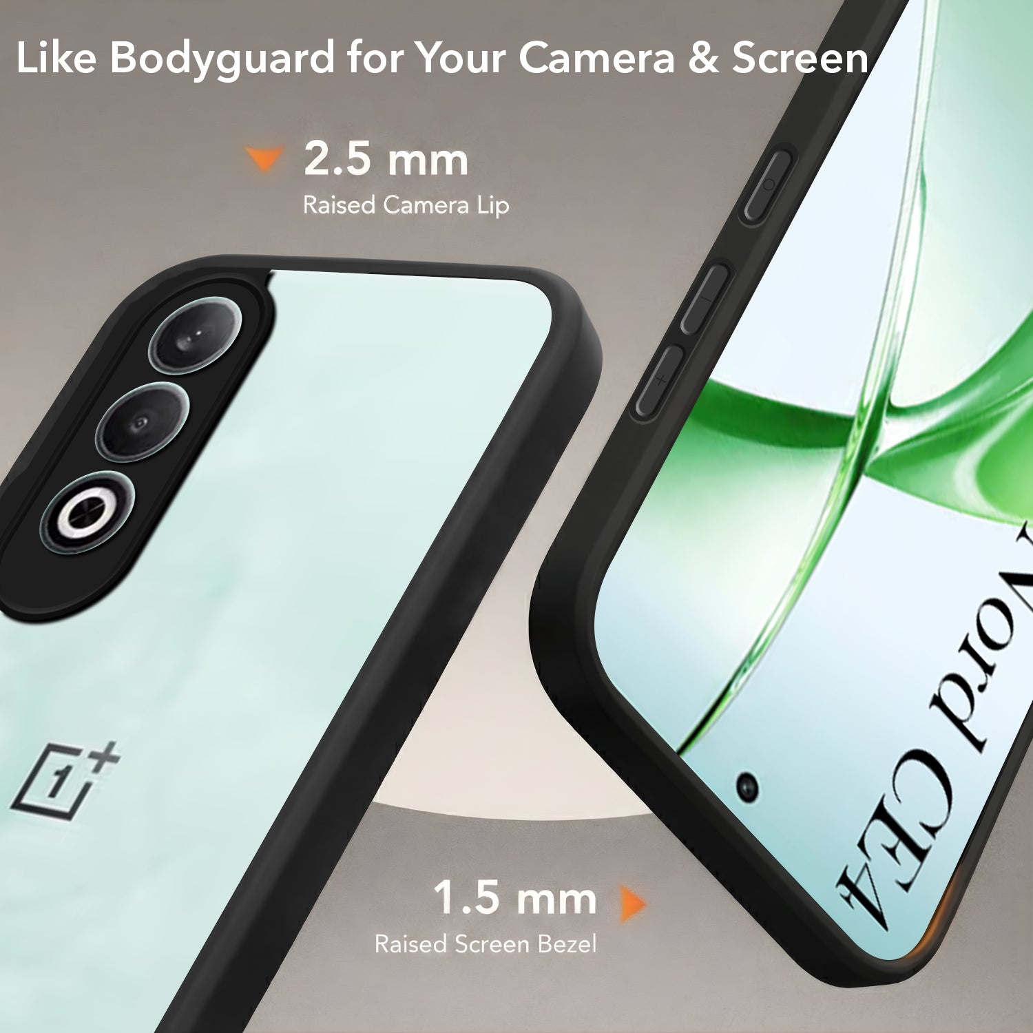 For Oneplus Nord CE 4 Back Cover Case (Built-in Stand | Lifetime Anti Yellow | Kickstand Shockproof | Camera Protection | MagSafe Compatible)