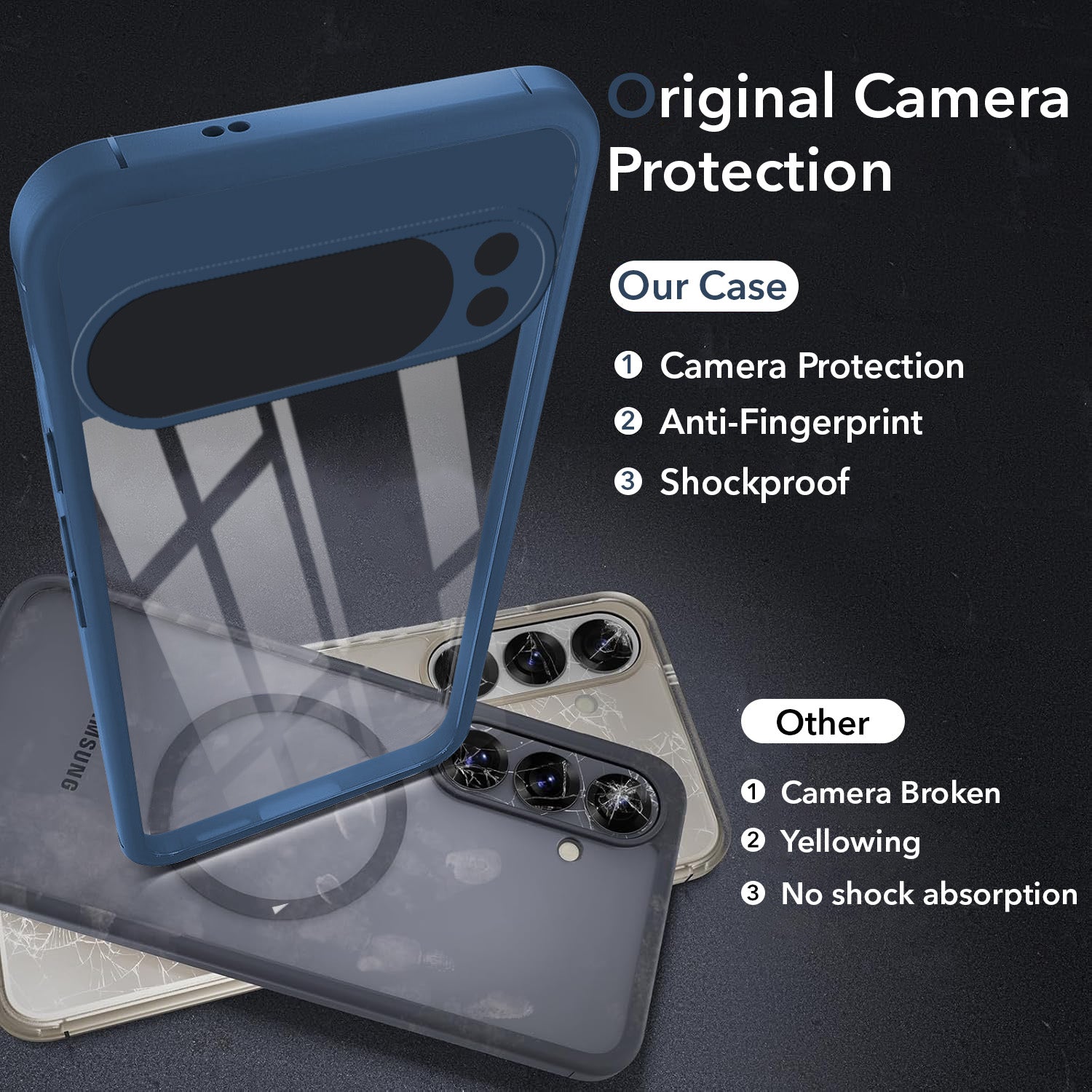 For Google Pixel 10 Pro XL Back Cover Case (Lifetime Anti Yellow | Anti Scratch | Crystal Clear Shockproof)
