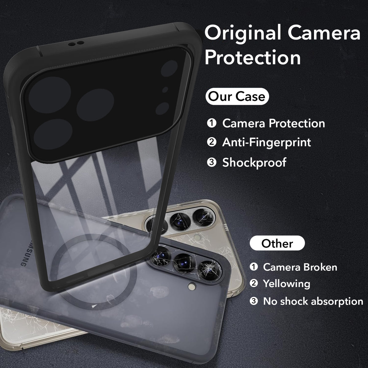 For Apple iPhone 18 Pro Max Back Cover Case Ultra-Hybrid (Lifetime Anti Yellow | Anti Scratch | Crystal Clear Shockproof)
