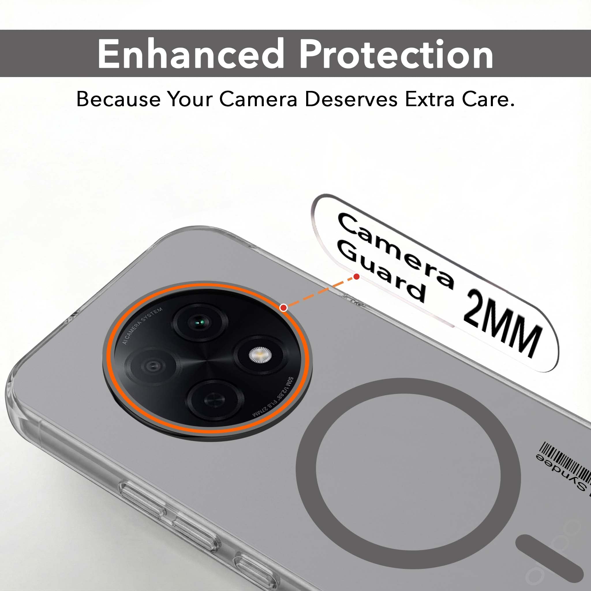 For Oppo F29 Pro Back Cover Case (Soft Touch | Camera Bump Protection | MagSafe Compatible | Matte Finish)