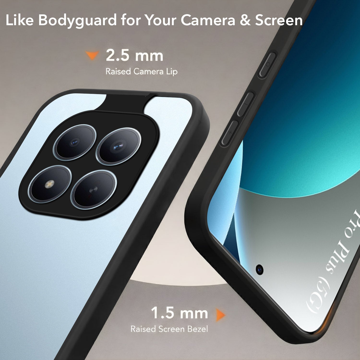 For Xiaomi Redmi Note 15 Pro Plus 5G Back Cover Case (Built-in Stand | Lifetime Anti Yellow | Kickstand Shockproof | Camera Protection | MagSafe Compatible)