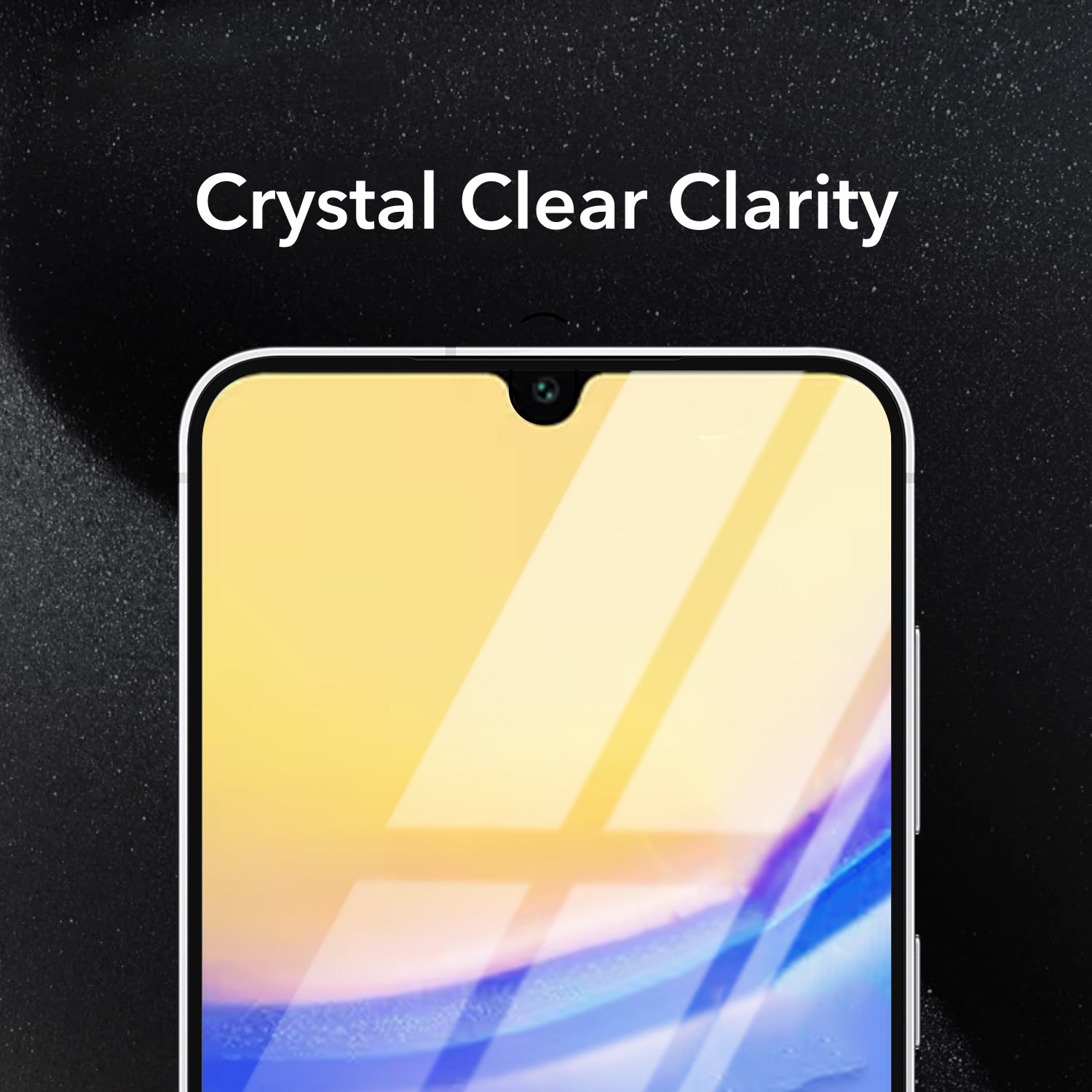 Tempered Glass For Samsung Galaxy A15 5G Military-Grade Gorilla Screen Protector With Installation Kit | Shatterproof, Full Coverage, HD Clear, Scratch Resistant (Pack of 1)