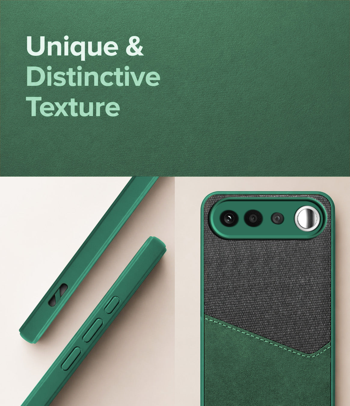 For Realme 16 Back Cover Case (Dual PU Leather Stitch | Professional Minimalist | Soft and Flexible)