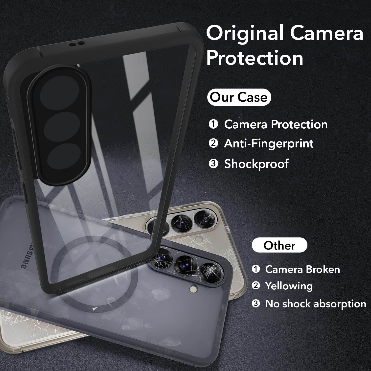 For Oneplus Nord CE 4 Back Cover Case (Lifetime Anti Yellow | Anti Scratch | Crystal Clear Shockproof)