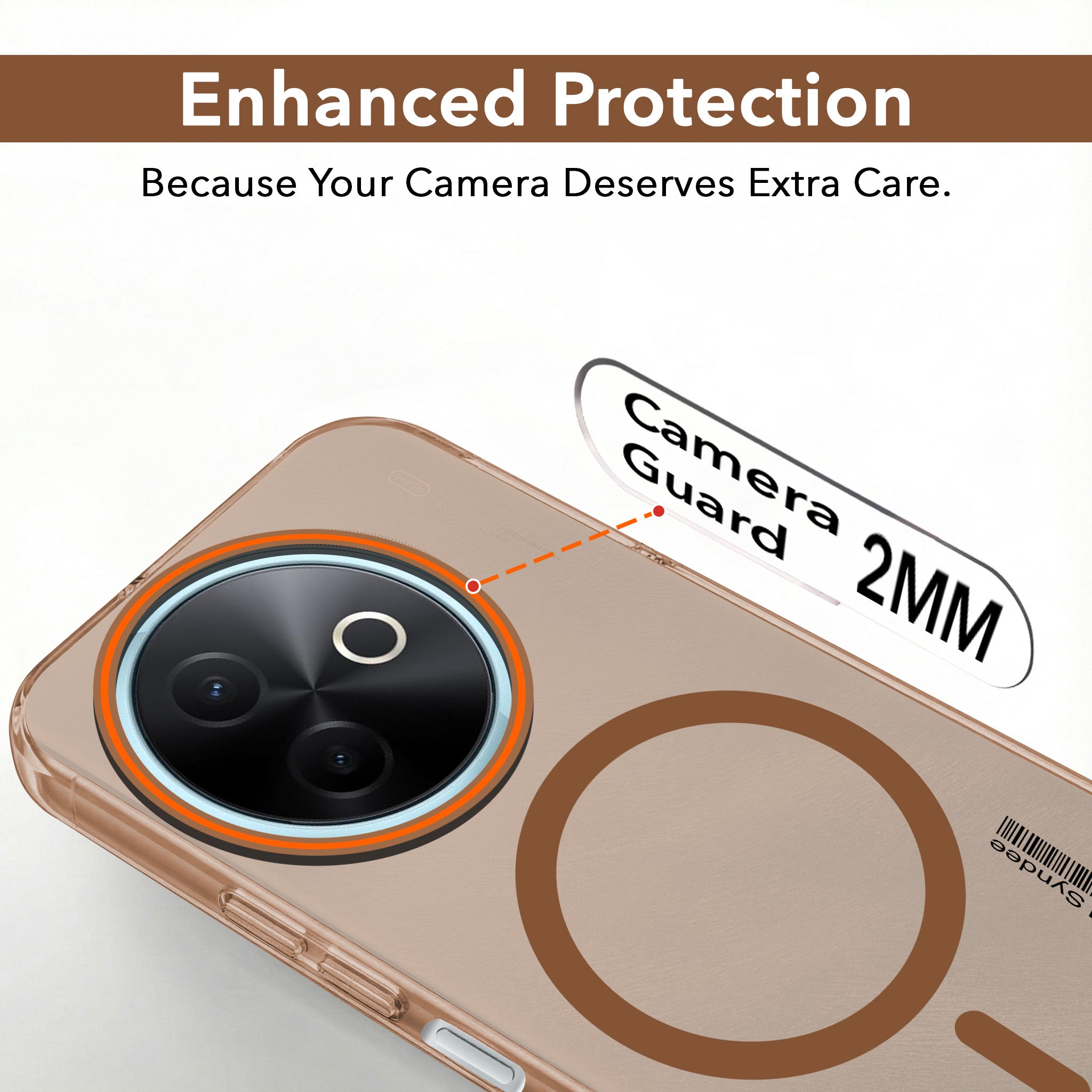 For Vivo Y39 Back Cover Case (Soft Touch | Camera Bump Protection | MagSafe Compatible | Matte Finish)