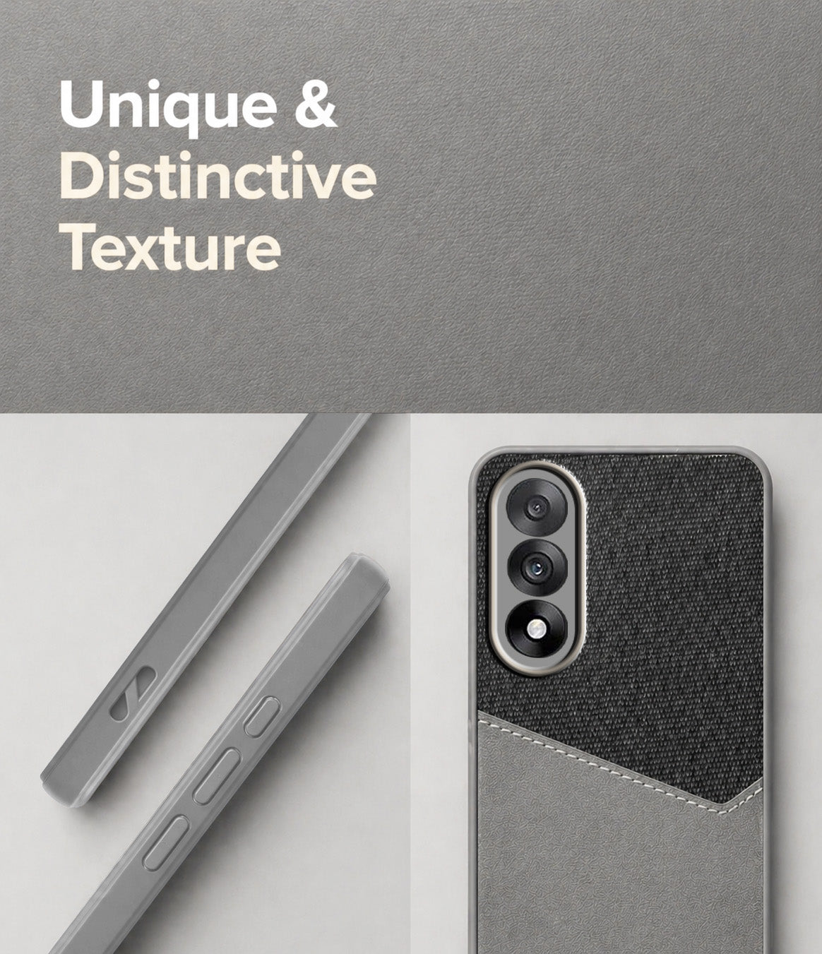 For Oneplus Nord 5 Back Cover Case (Dual PU Leather Stitch | Professional Minimalist | Soft and Flexible)