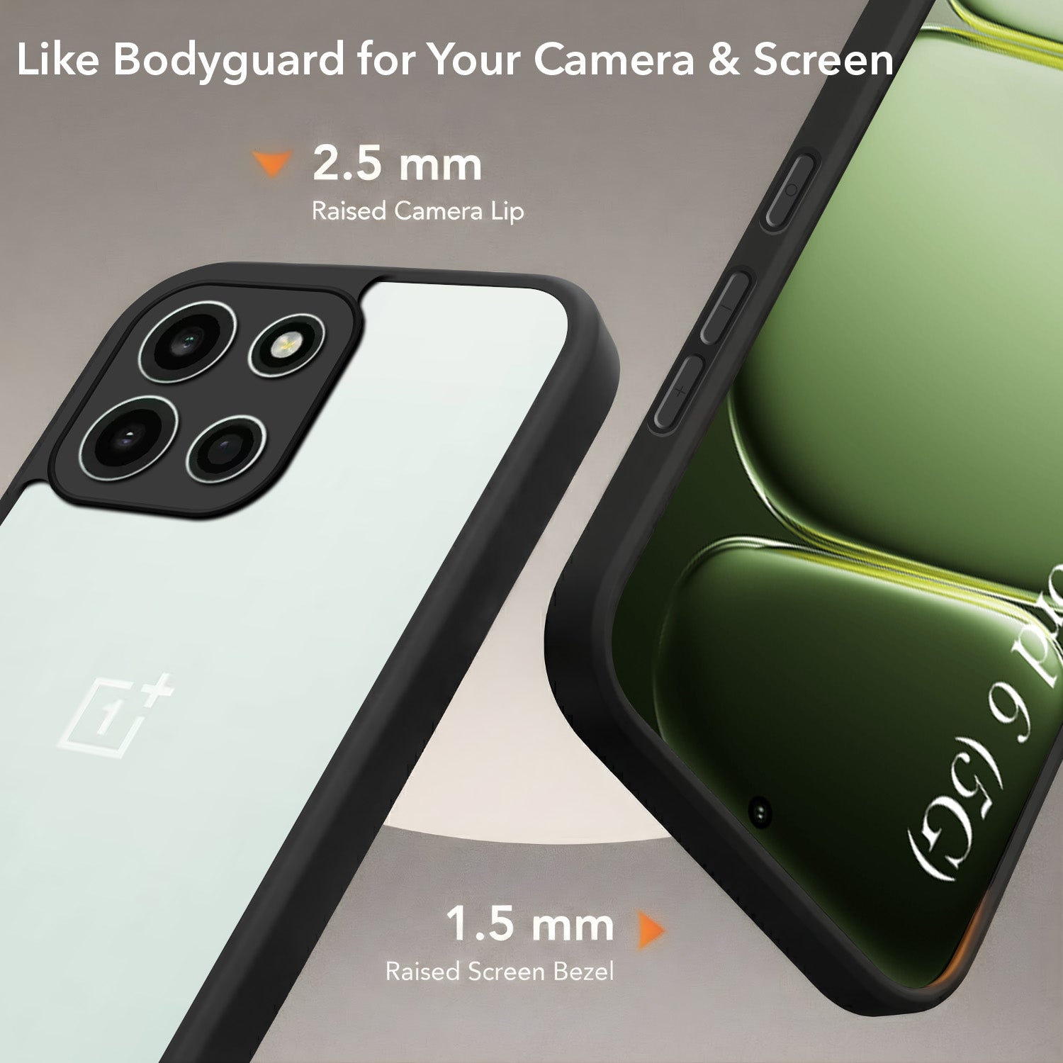 For Oneplus Nord 6 Back Cover Case (Built-in Stand | Lifetime Anti Yellow | Kickstand Shockproof | Camera Protection | MagSafe Compatible)